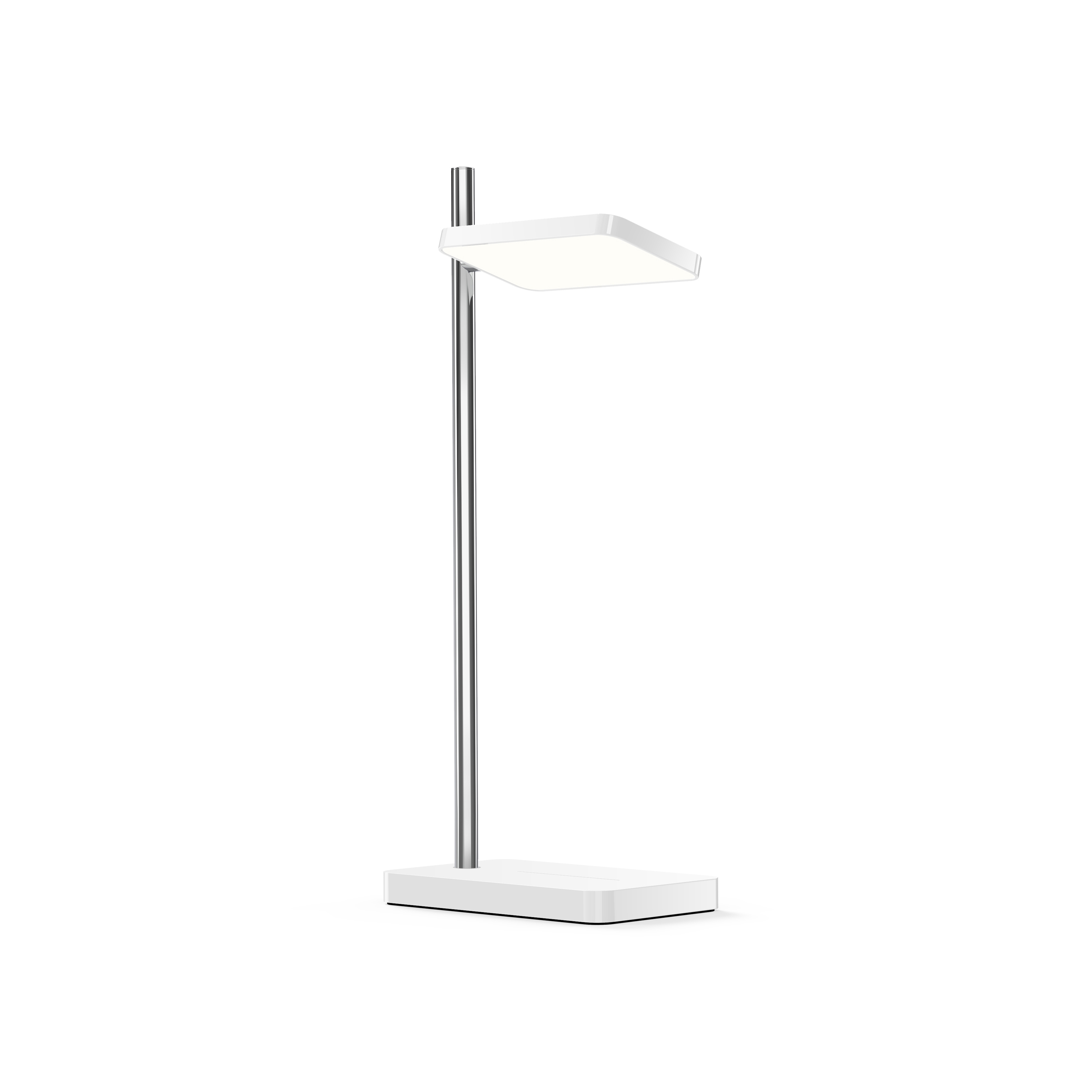 Produkt Talia Table - White / Silver Optical Switch LED USB and Wireless Charging des Herstellers Pablo anzeigen