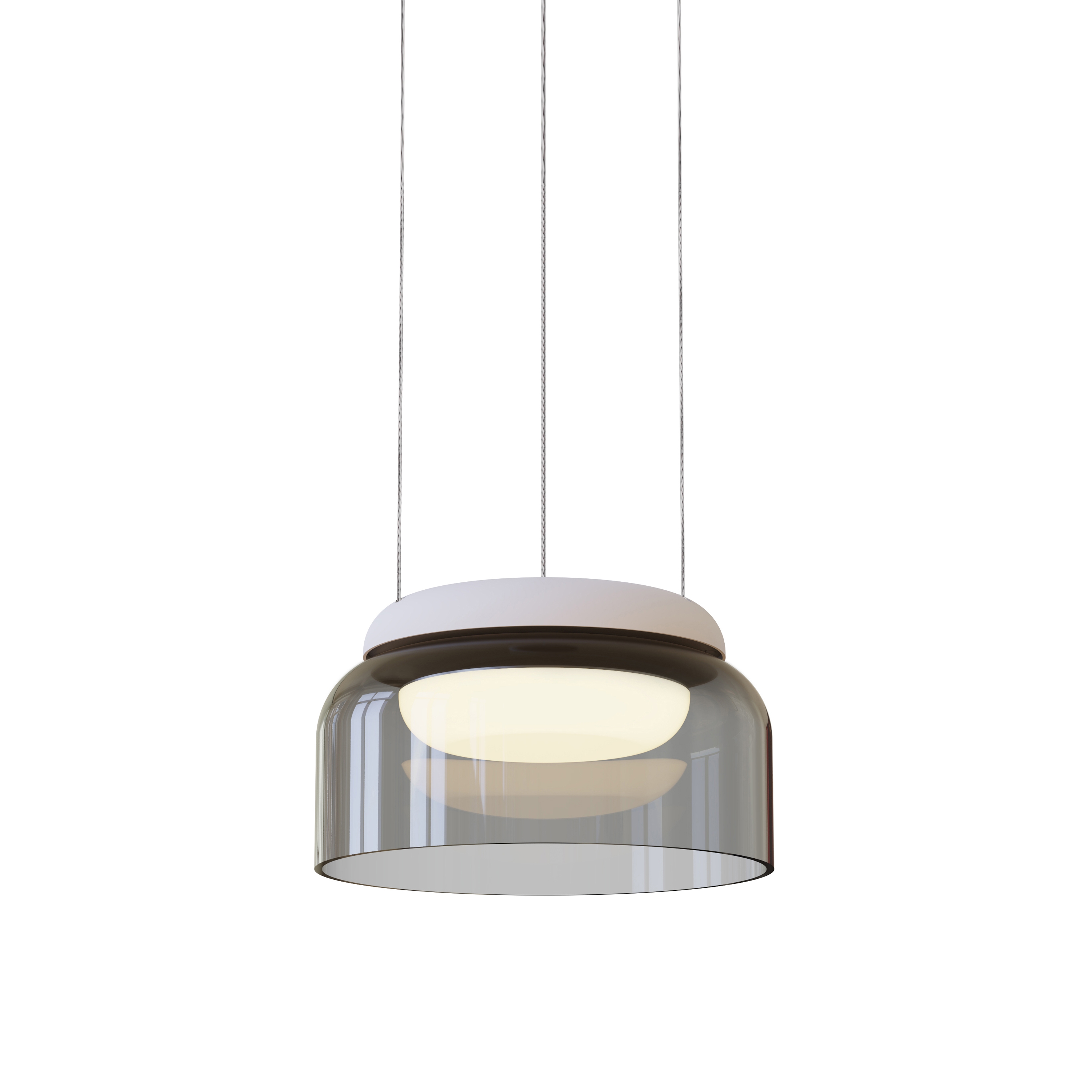 Totem Mini Down Light Glass Shades BLK (E Shade - Smoke)