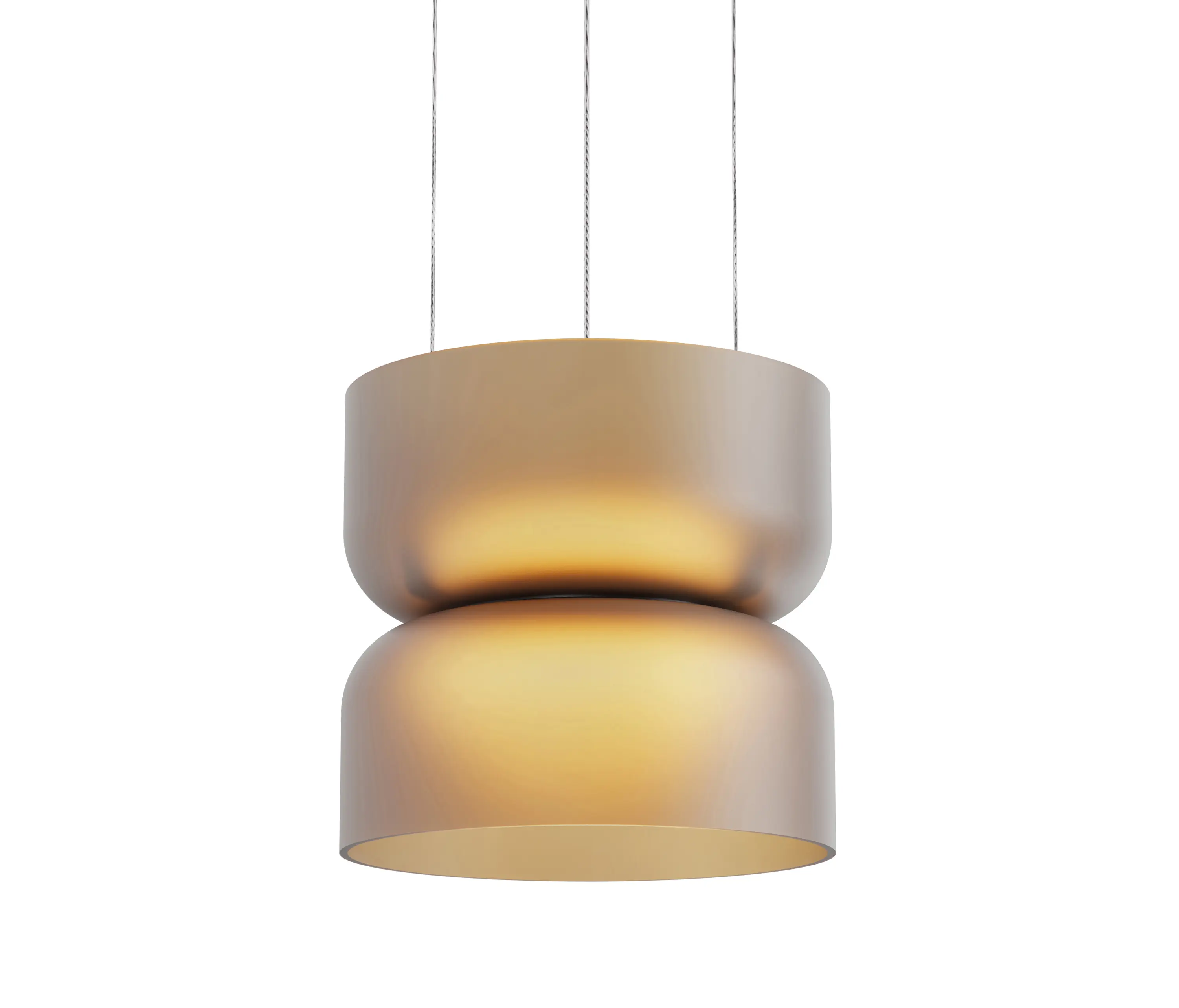 Pablo - Totem Mini Up and Down Light Glass Shades AMB/AMB (E Shade Amber/ E Shade - Amber)
