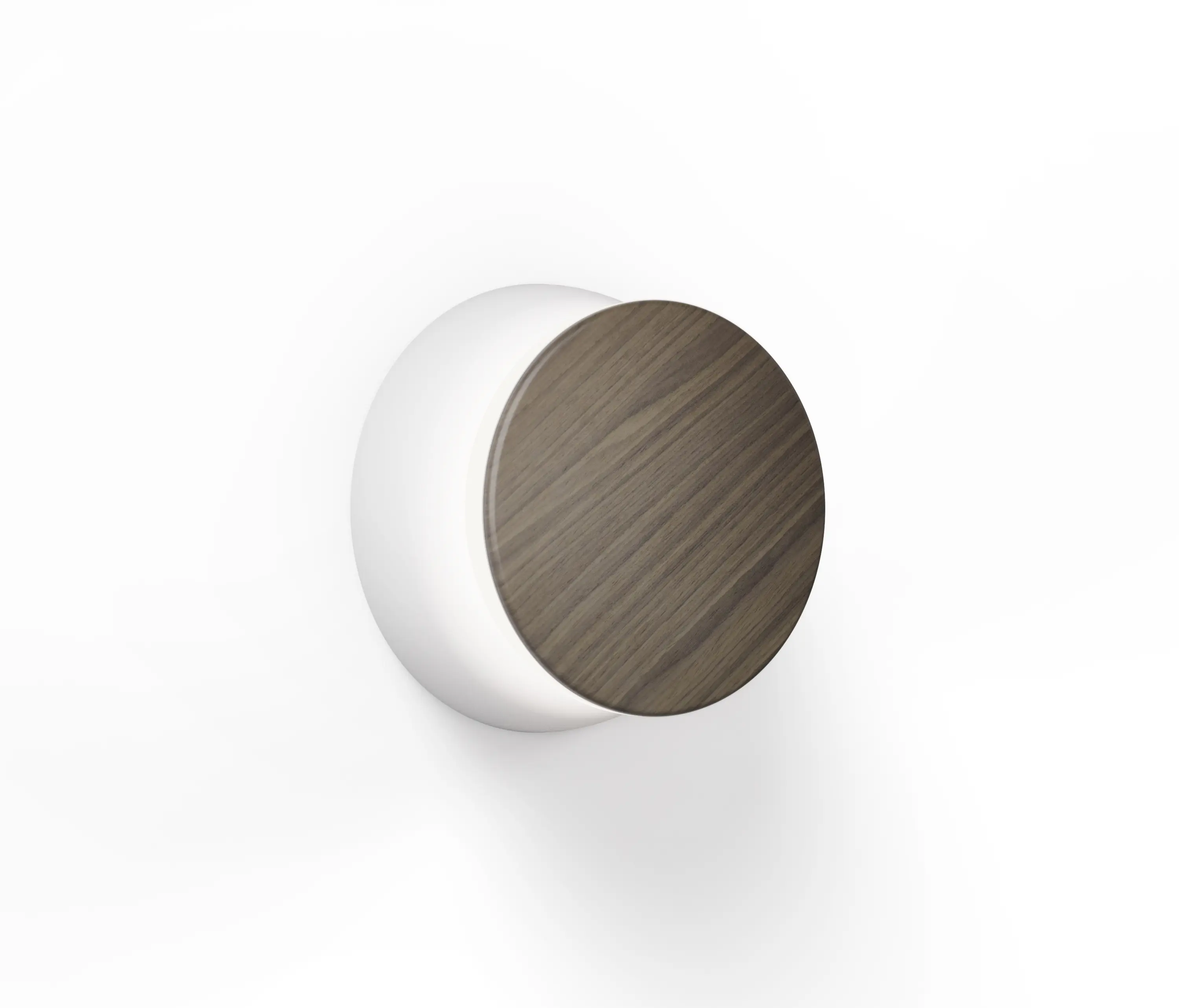 Pablo - Totem Wall Puck White /Walnut - 3 CCT