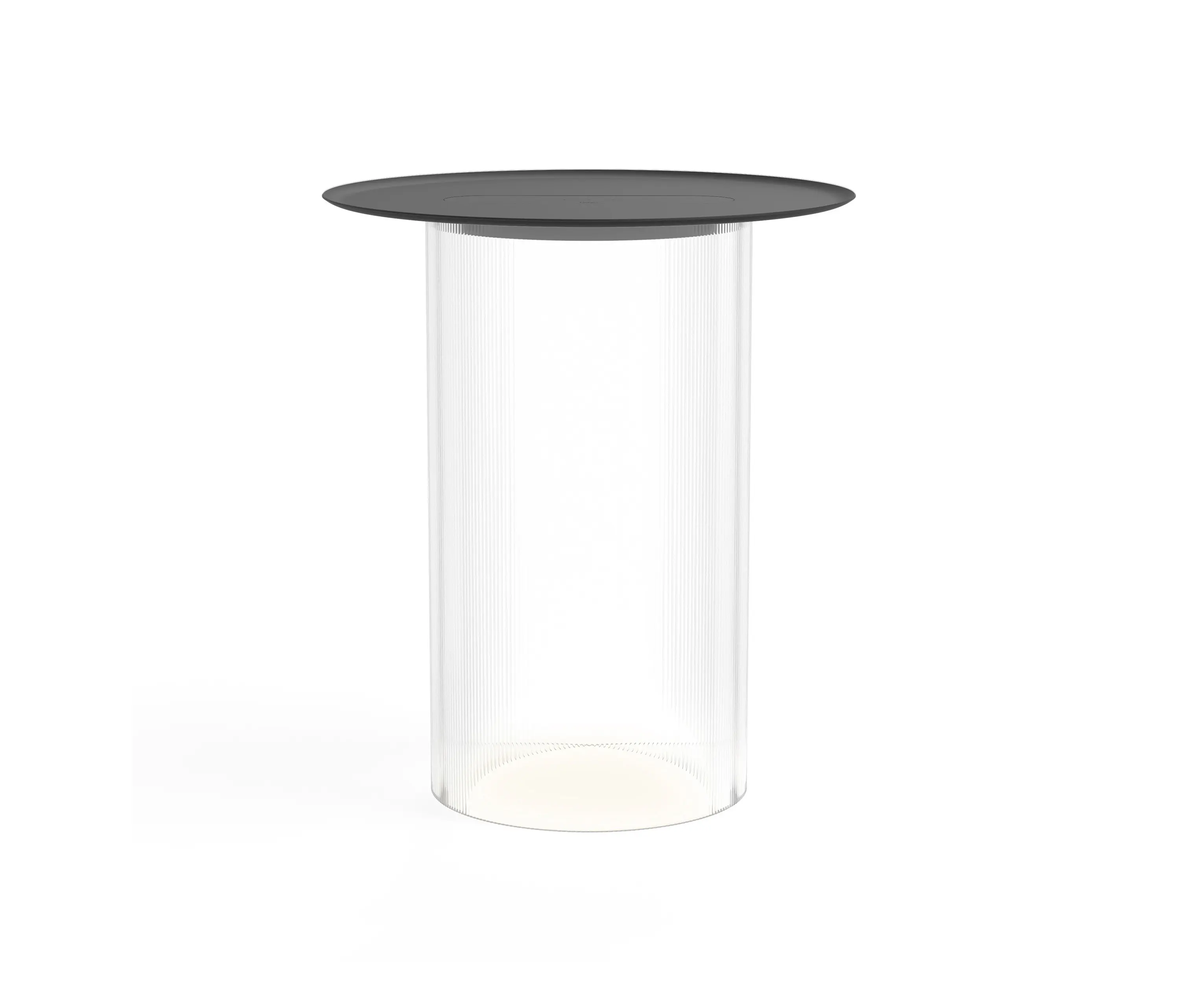Pablo - Carousel Floor Clear Base 16 Black Tray