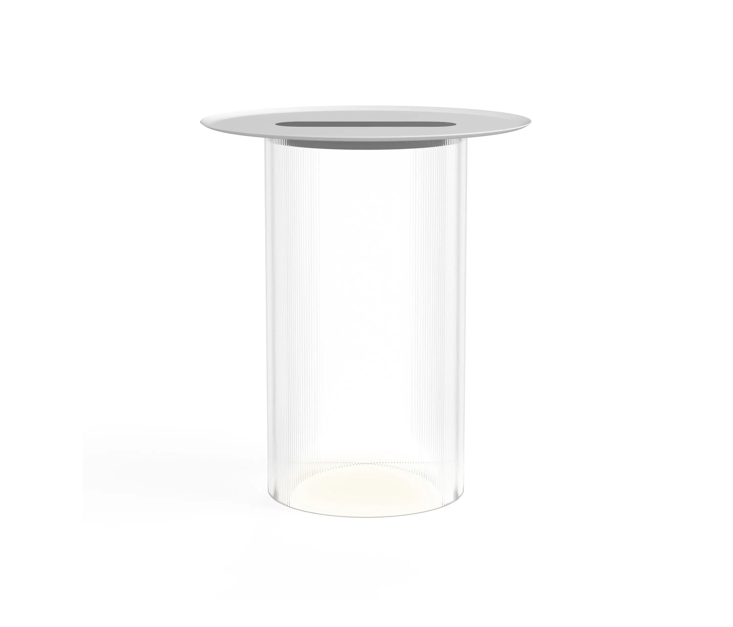 Pablo - Carousel Floor Clear Base 16 White Tray
