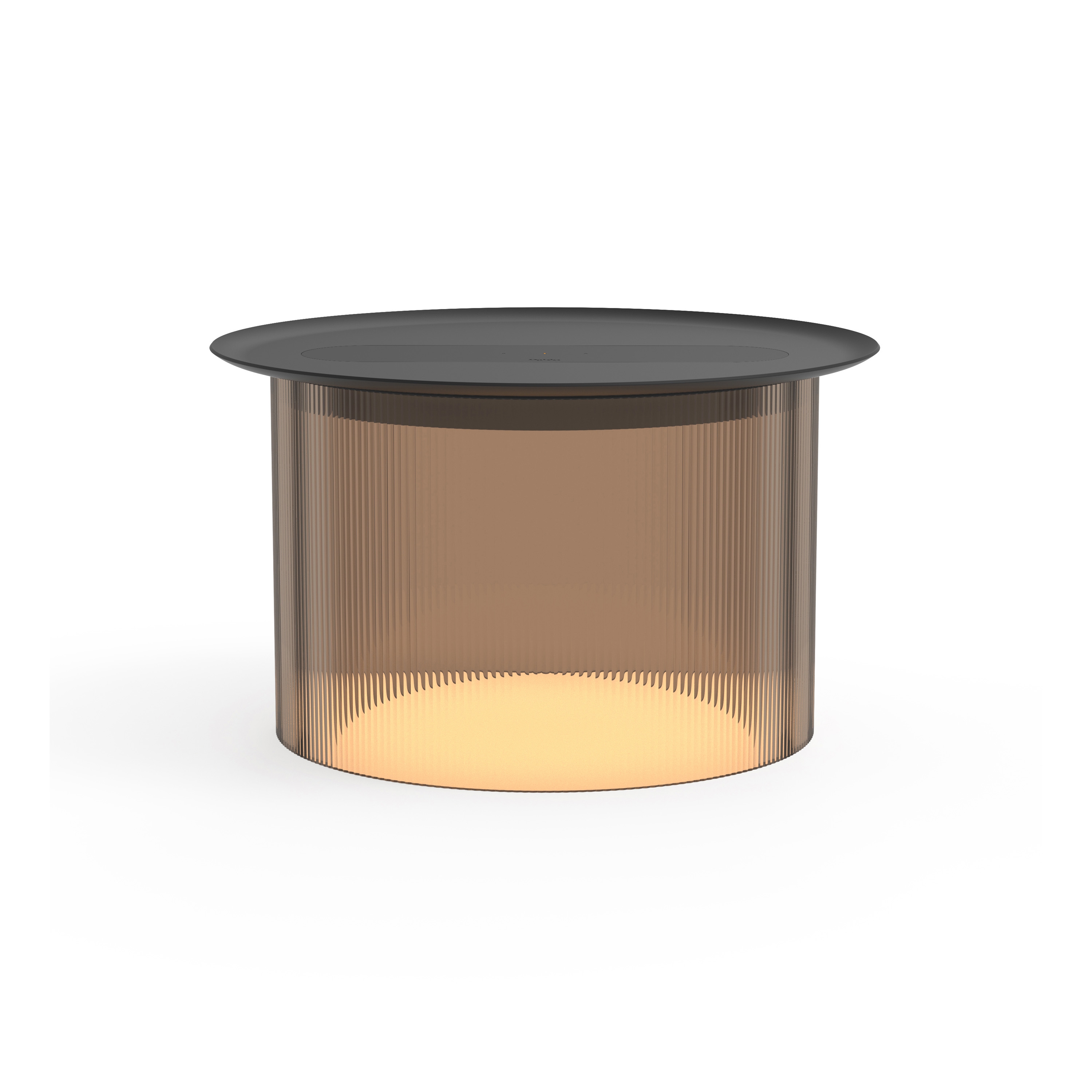 Mostra il prodotto Carousel Large Table Bronze Base 12 Black Tray del produttore Pablo