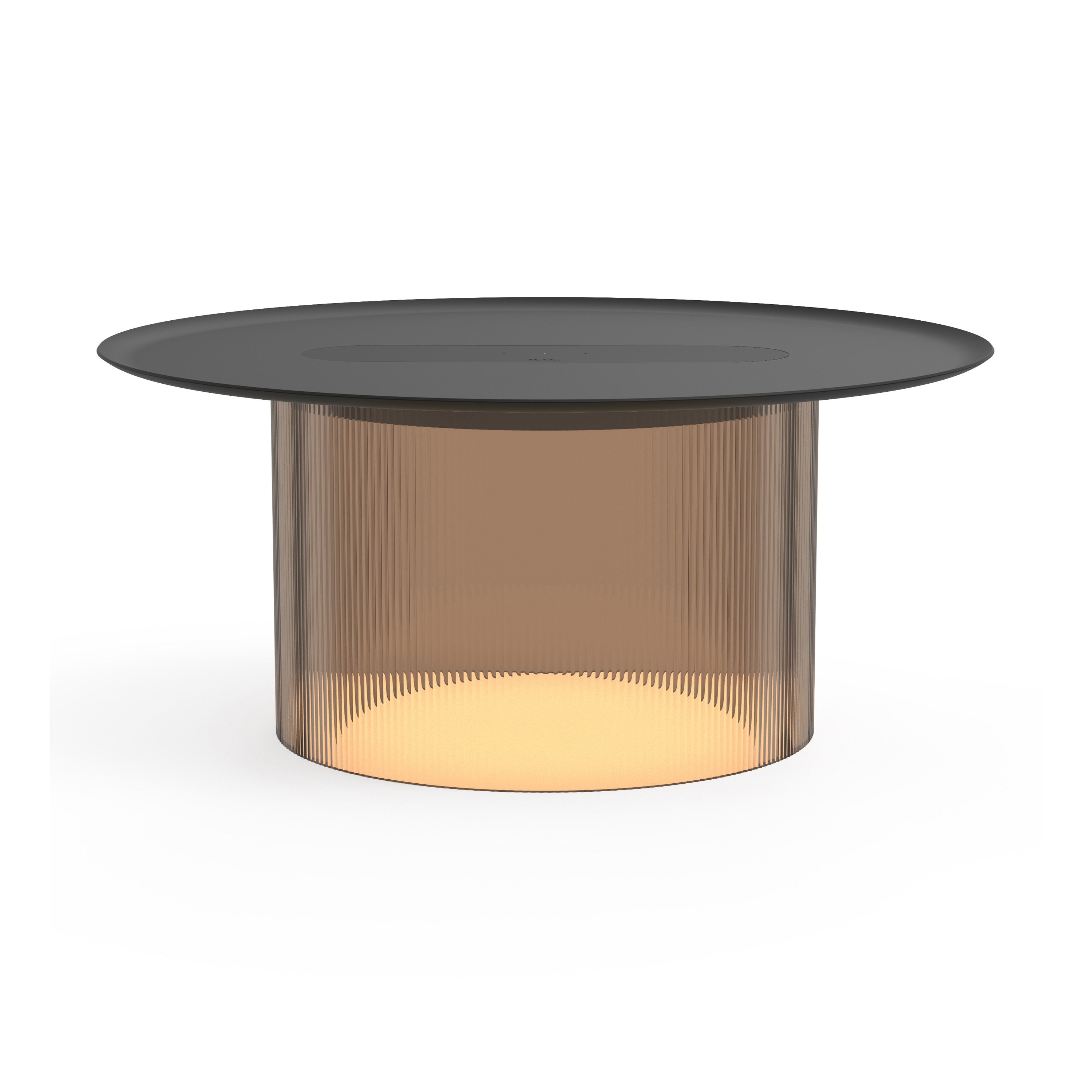 Produkt Carousel Large Table Bronze Base 16 Black Tray des Herstellers Pablo anzeigen