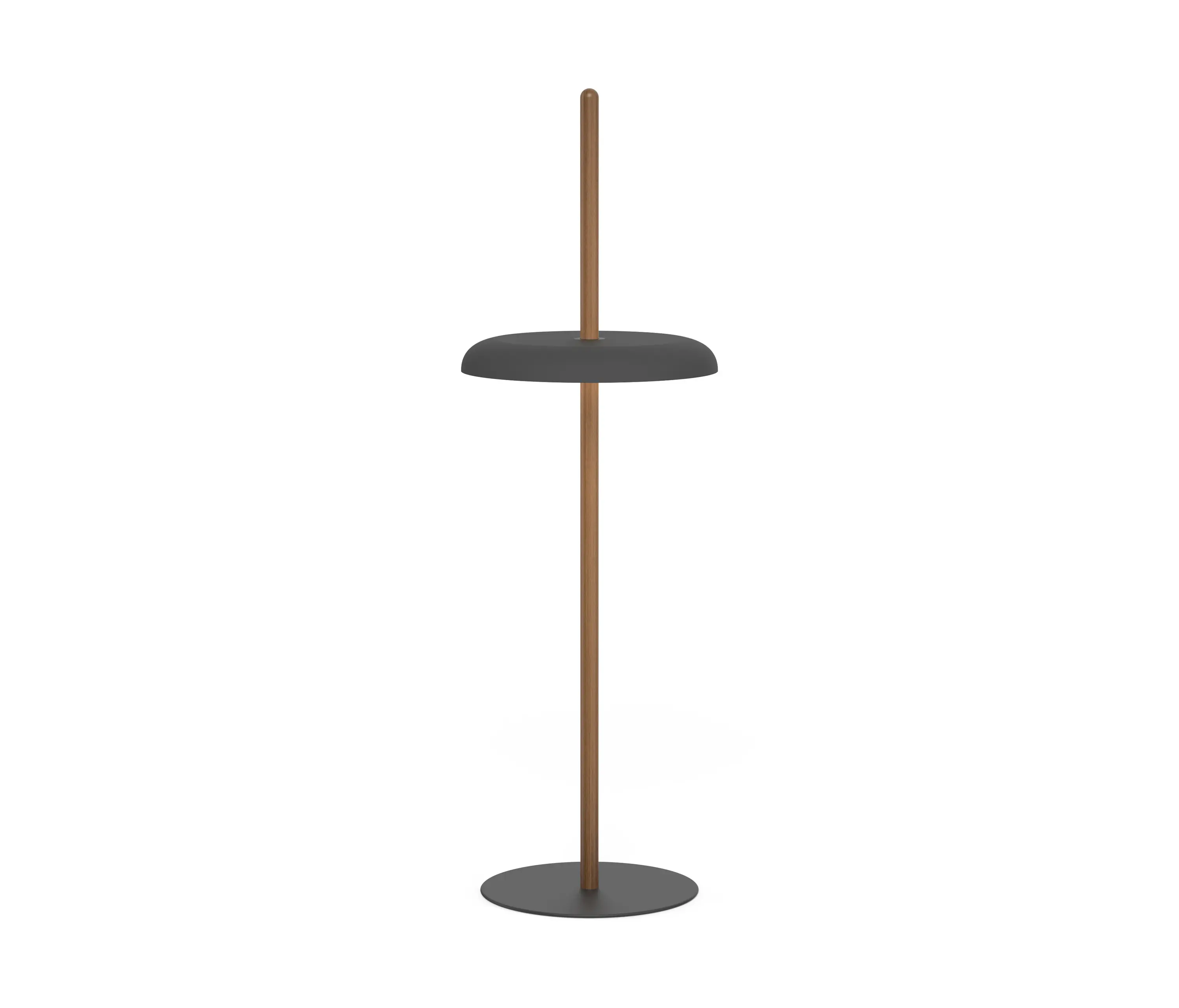 Pablo - Nivel Floor Walnut with Black Shade