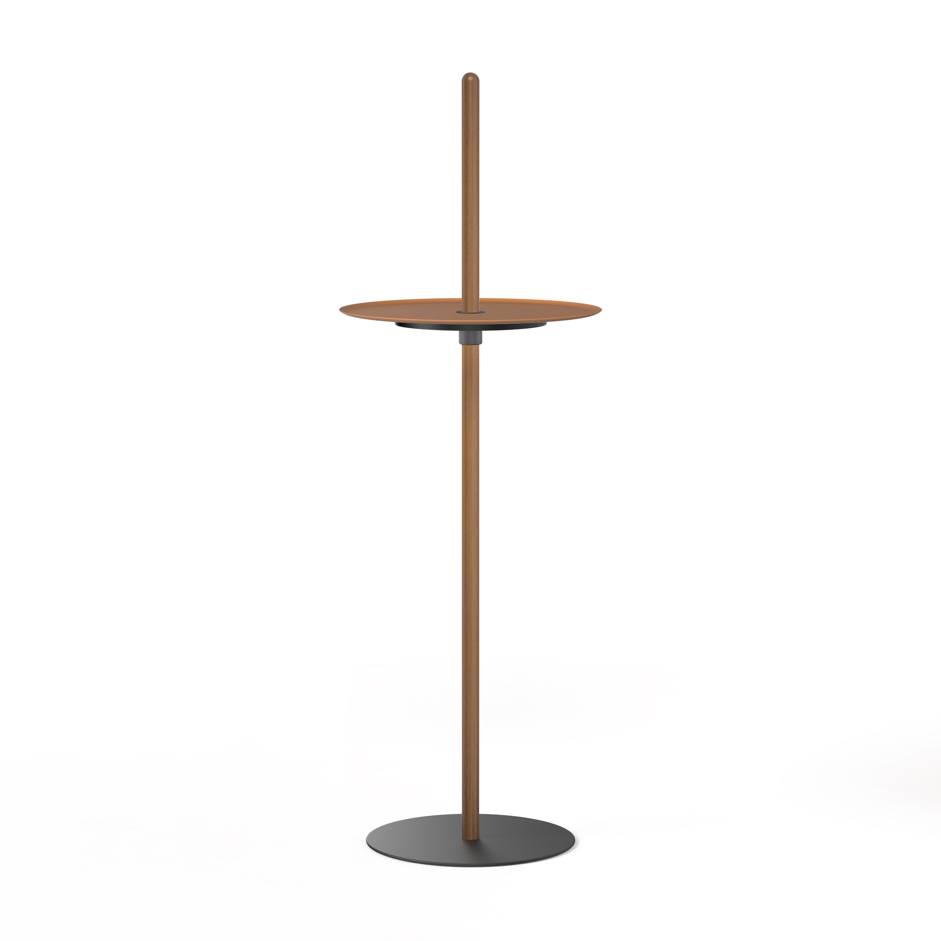 Afficher le produit Nivel Pedestal Large Walnut with Terracotta Tray du fabricant Pablo