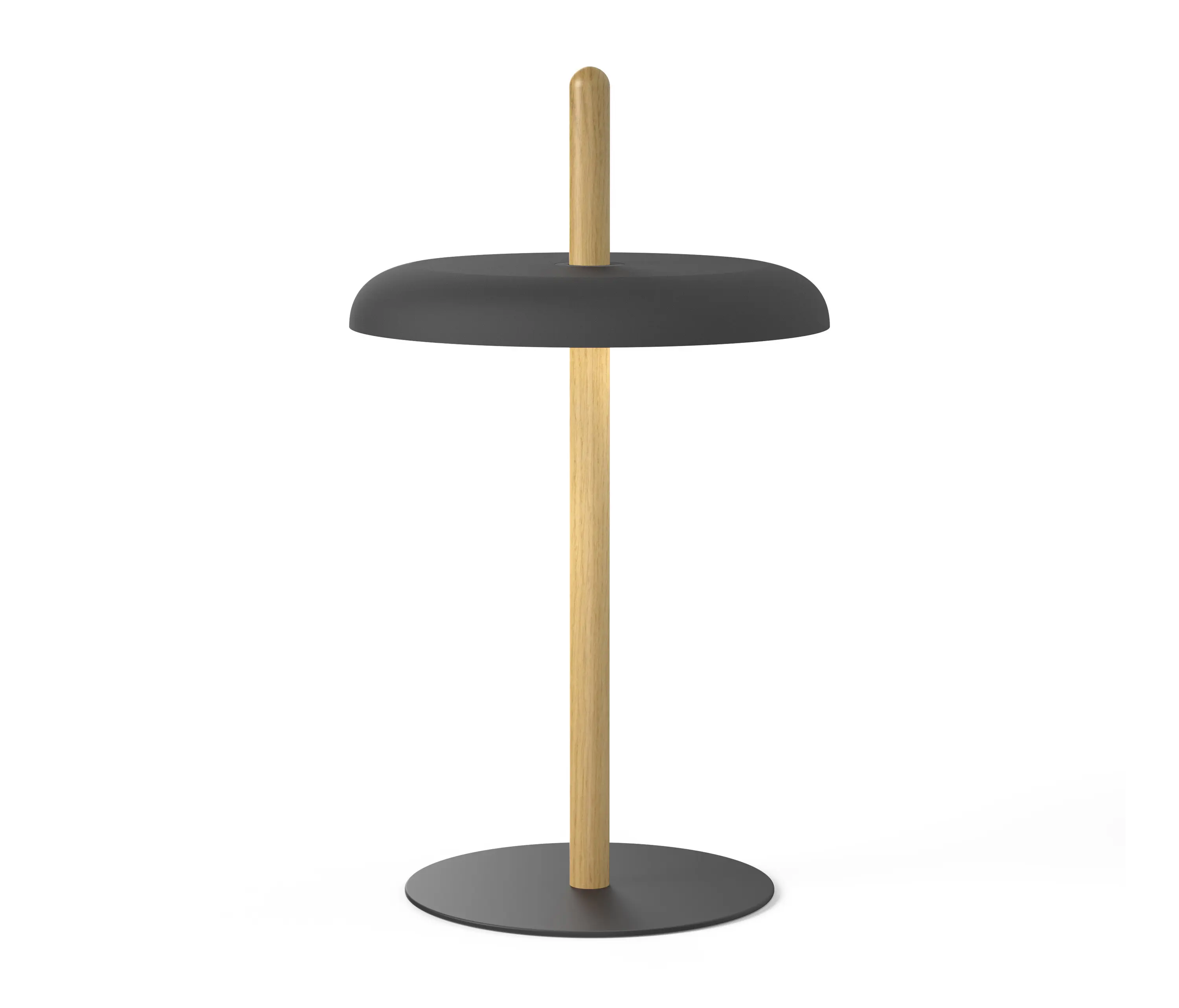 Pablo - Nivel Table White Oak with Black Shade