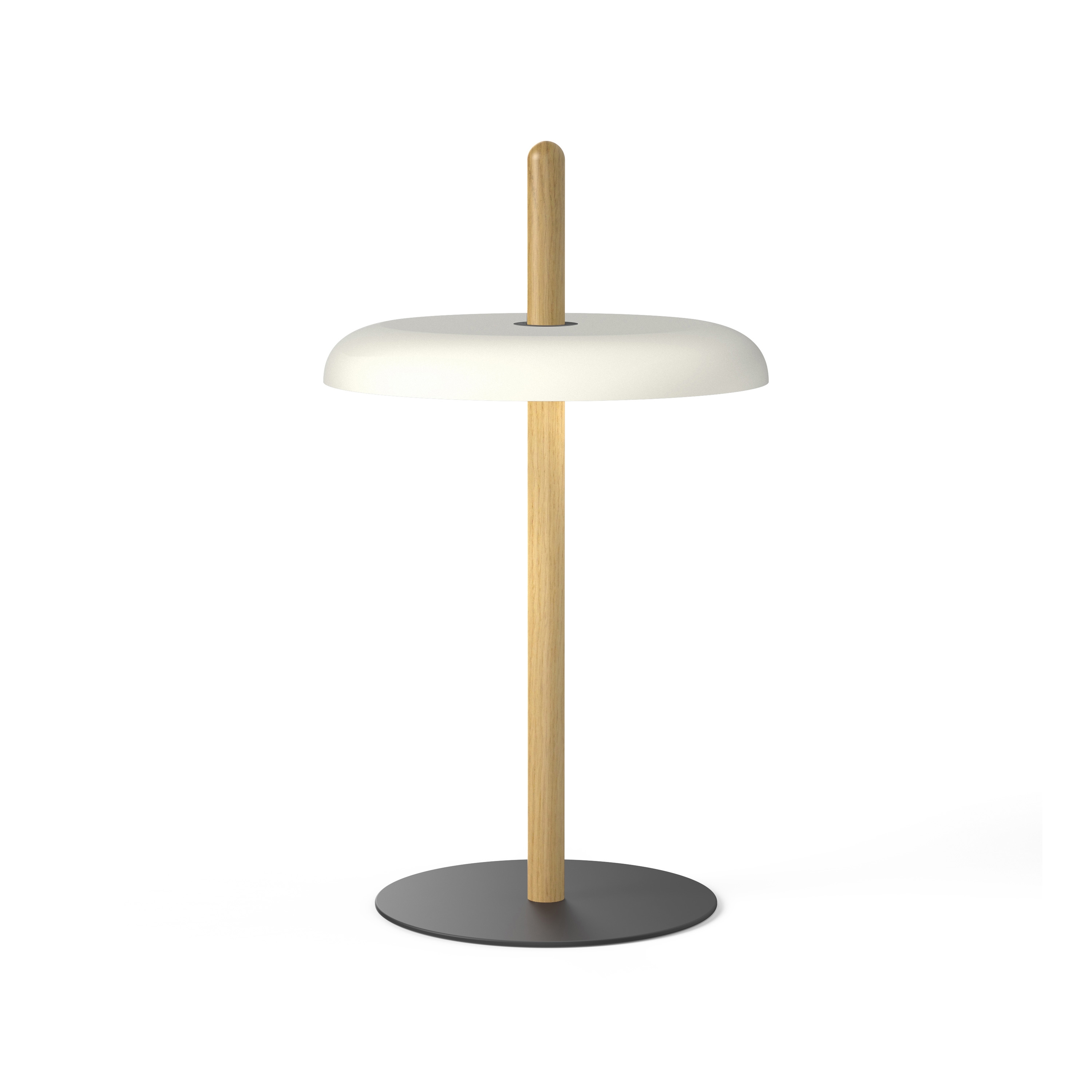 Nivel Table White Oak with White Shade