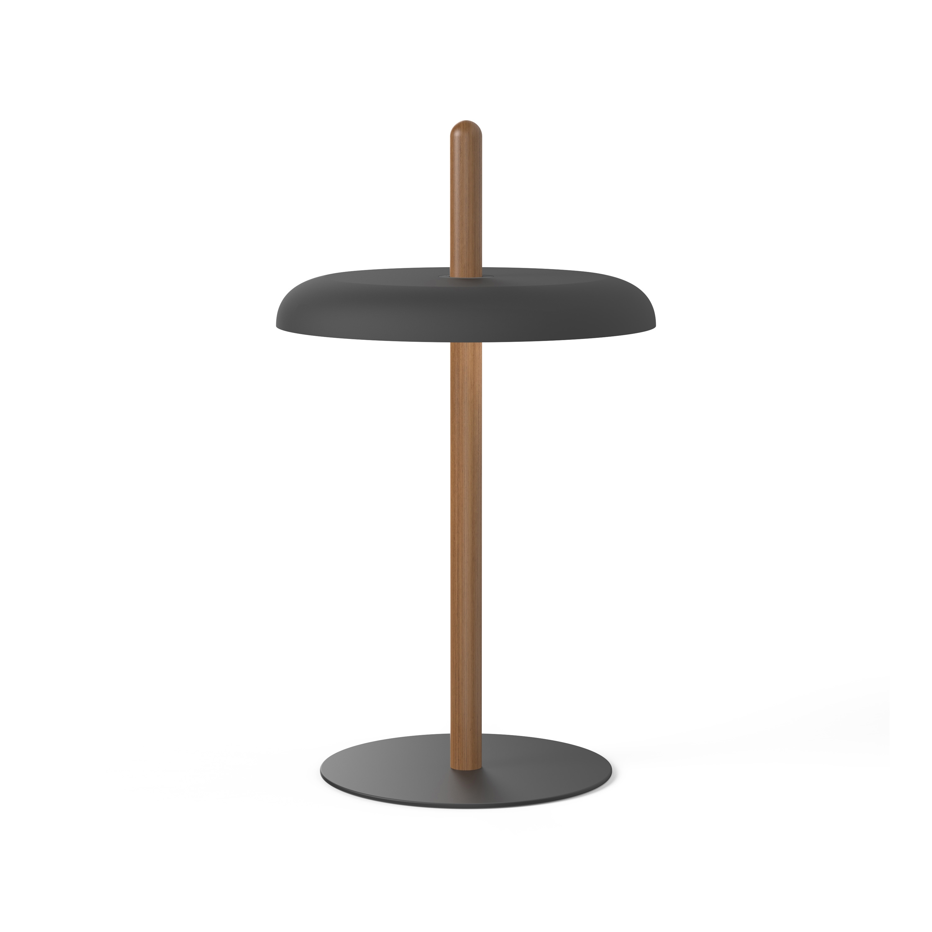 Nivel Table Walnut with Black Shade