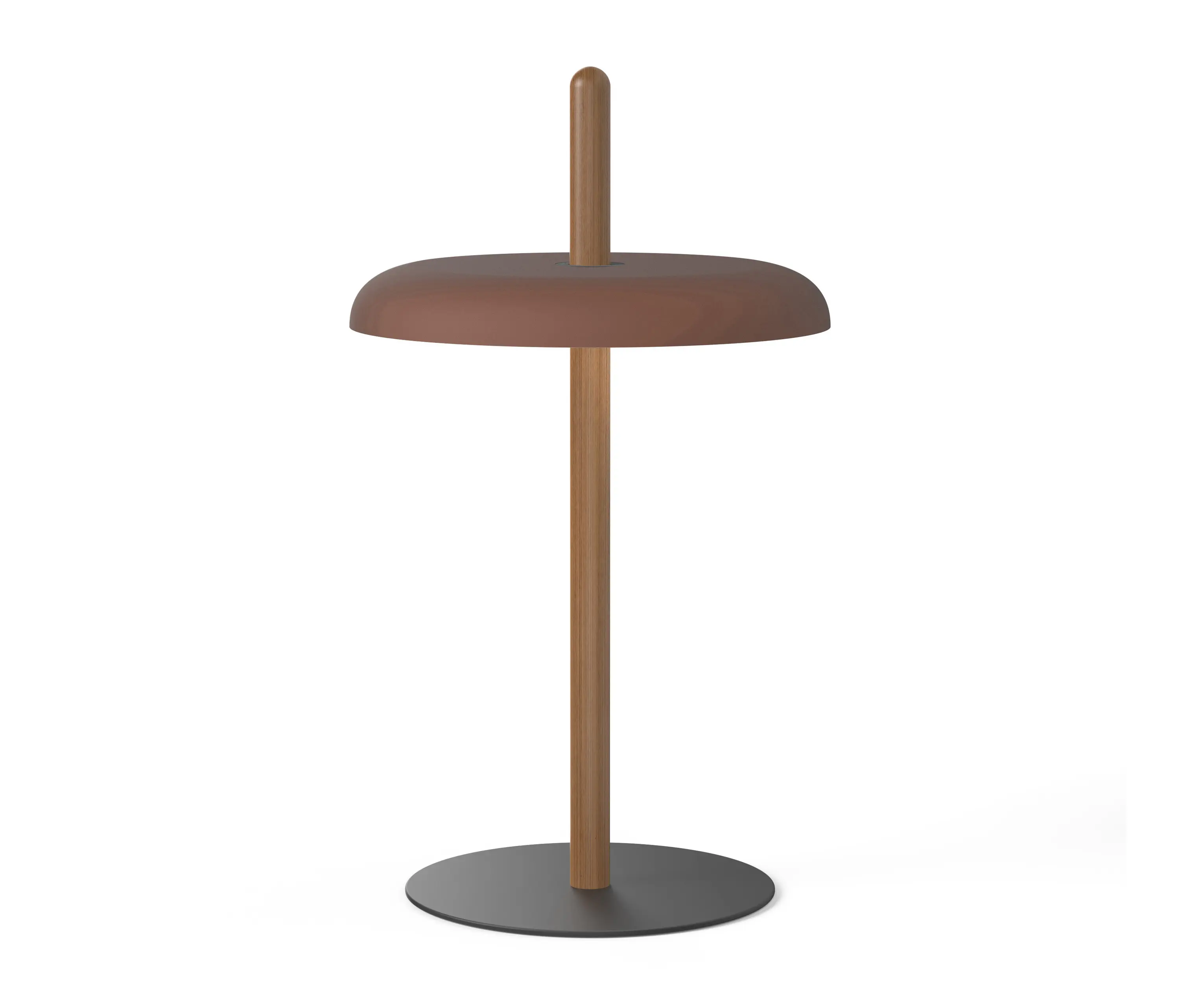 Pablo - Nivel Table Walnut with Espresso Shade