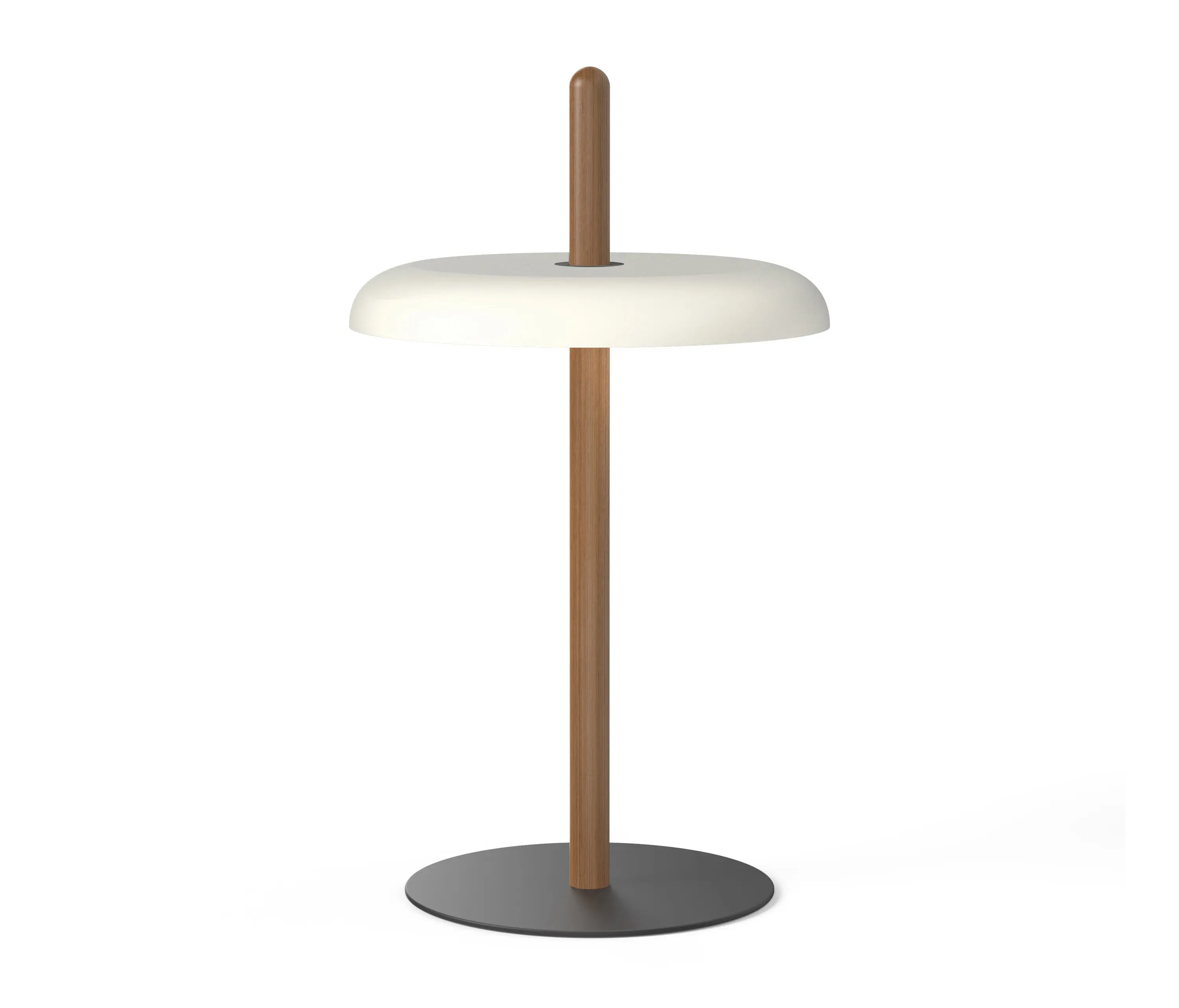 Pablo - Nivel Table Walnut with White Shade