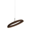 Nivel Pendant 15 Espresso with Black Cord