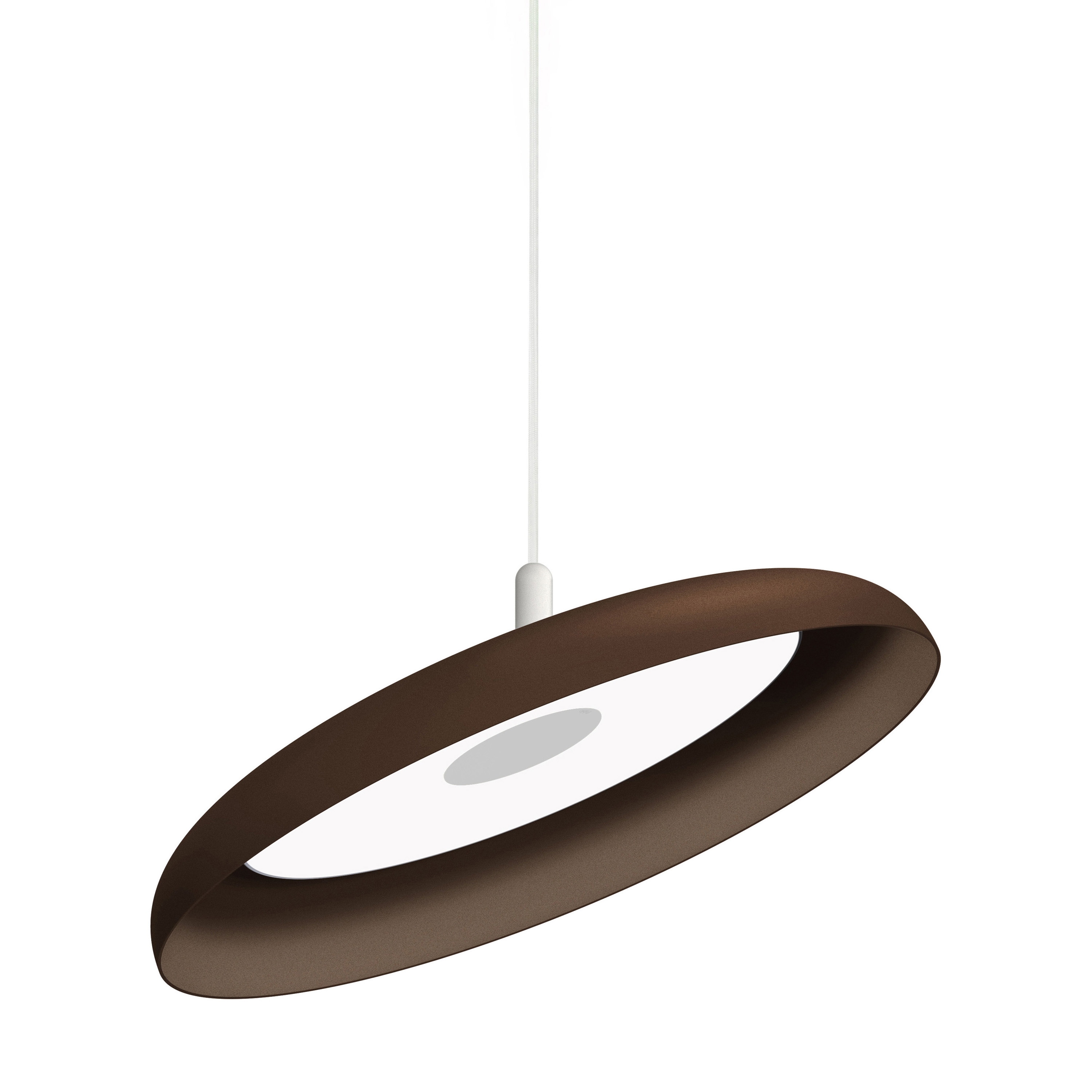 Produkt Nivel Pendant 22 Espresso with White Cord des Herstellers Pablo anzeigen