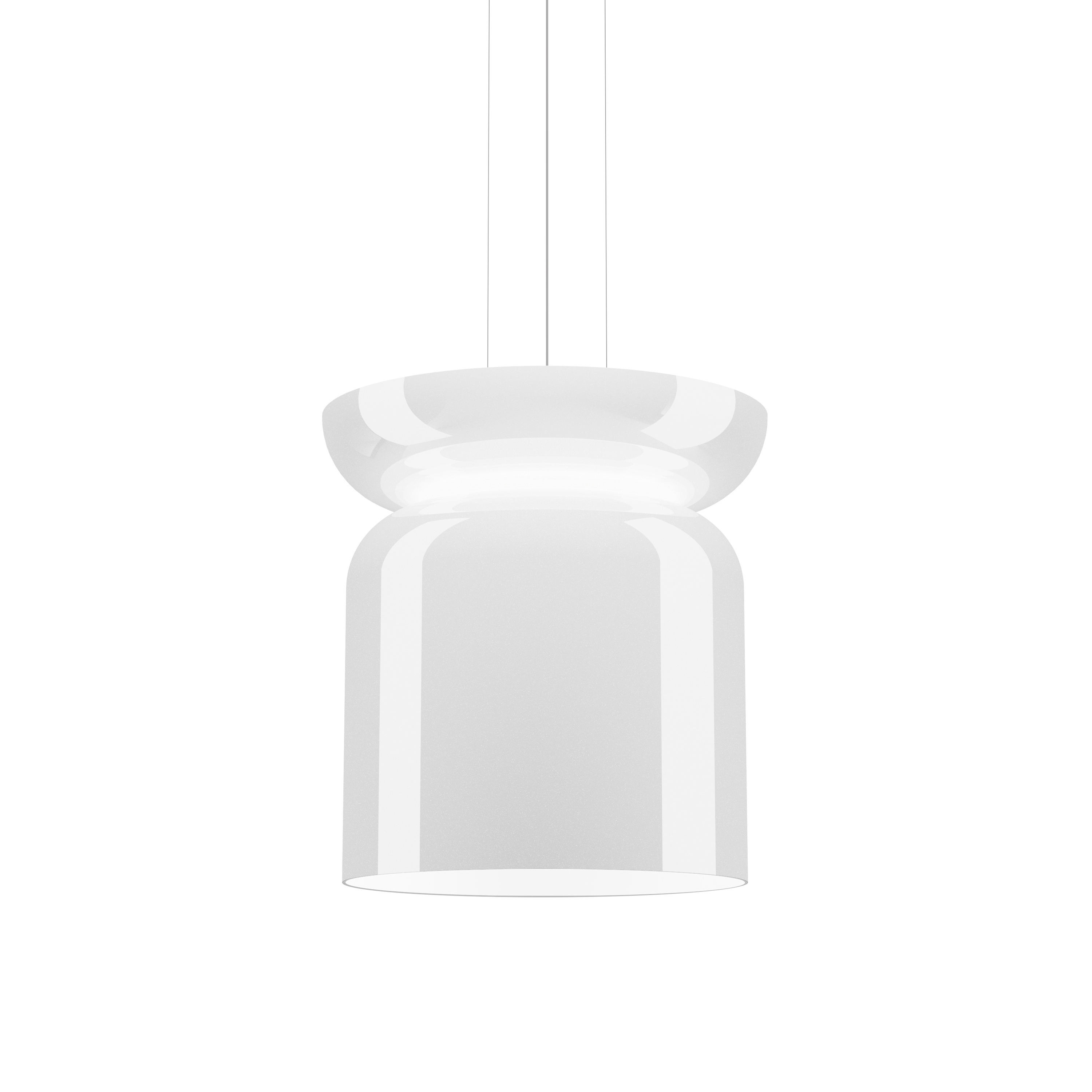 Display product Totem Up and Down Light Opal Glass Shades (A/D) from manufacturer Pablo