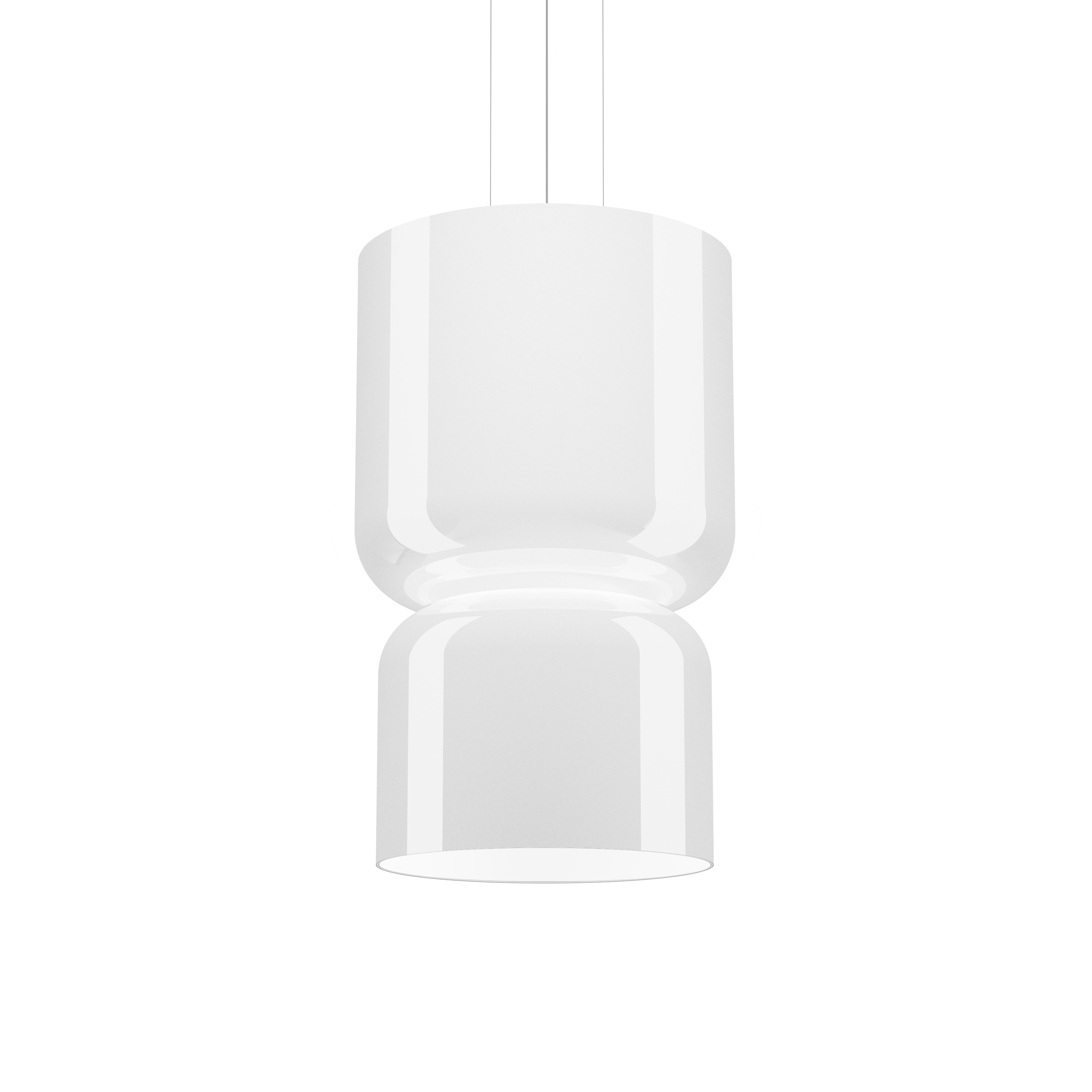 Mostrar el producto Totem Up and Down Light Opal Glass Shades (B/A) del fabricante Pablo