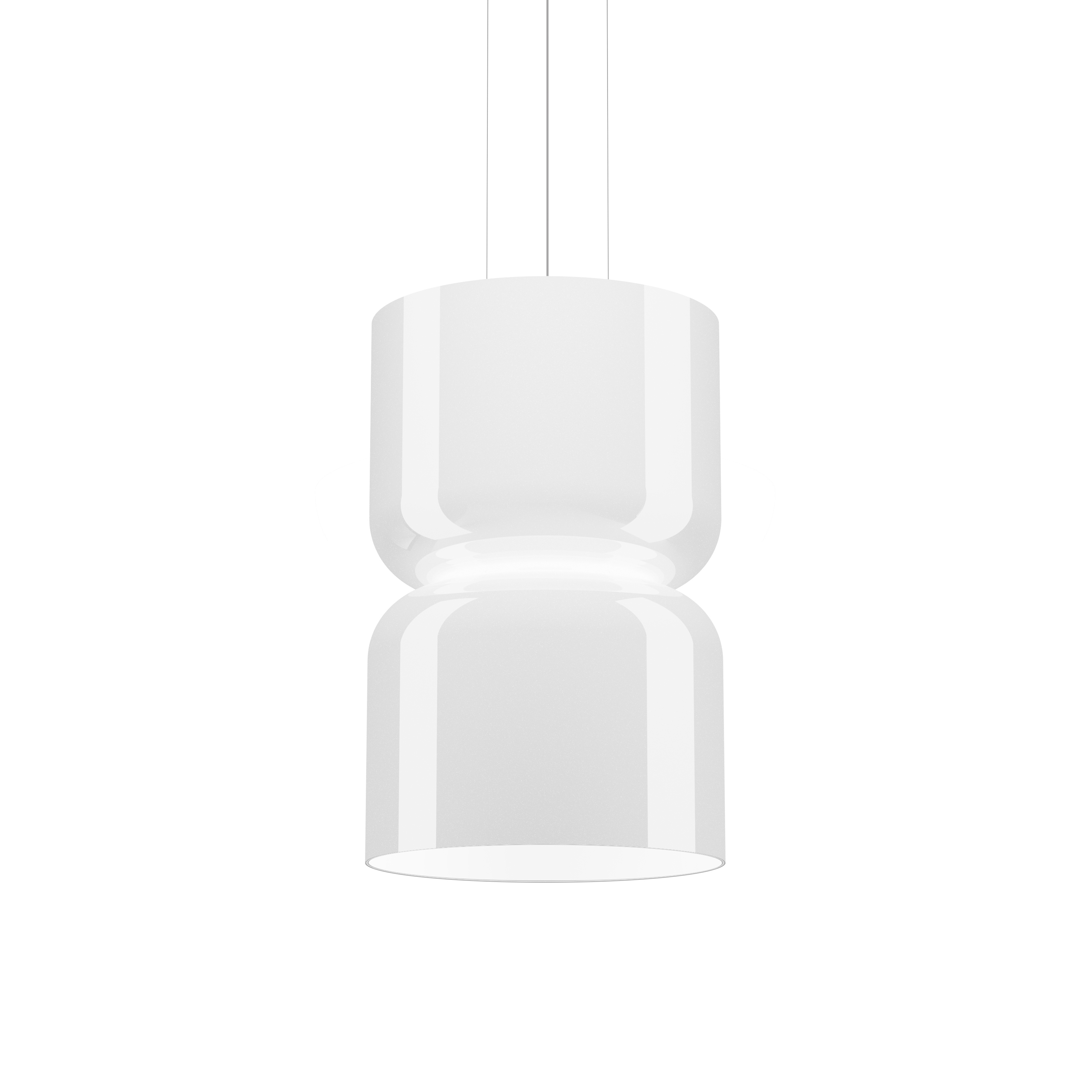 Mostrar el producto Totem Up and Down Light Opal Glass Shades (B/B) del fabricante Pablo
