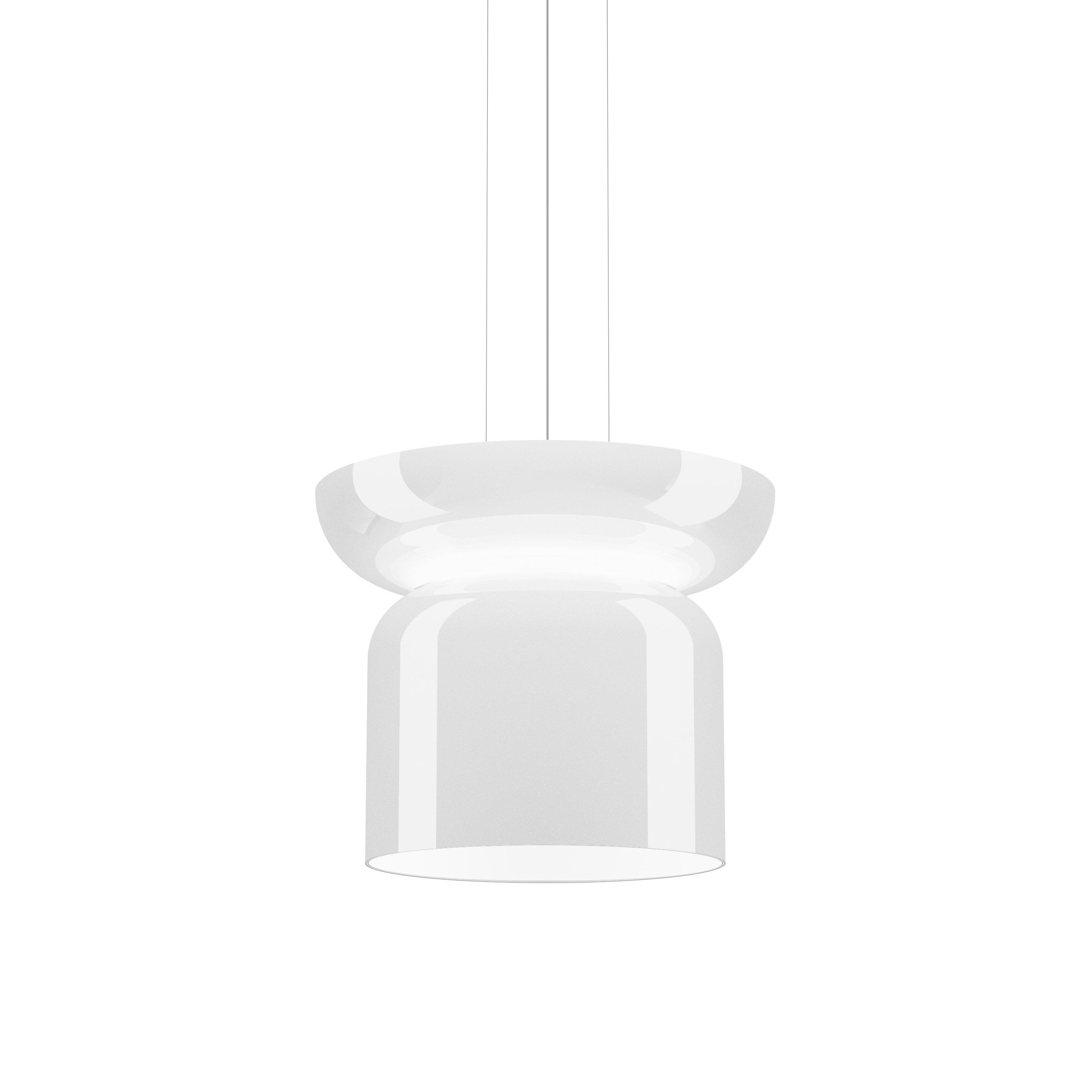 Mostrar el producto Totem Up and Down Light Opal Glass Shades (B/D) del fabricante Pablo