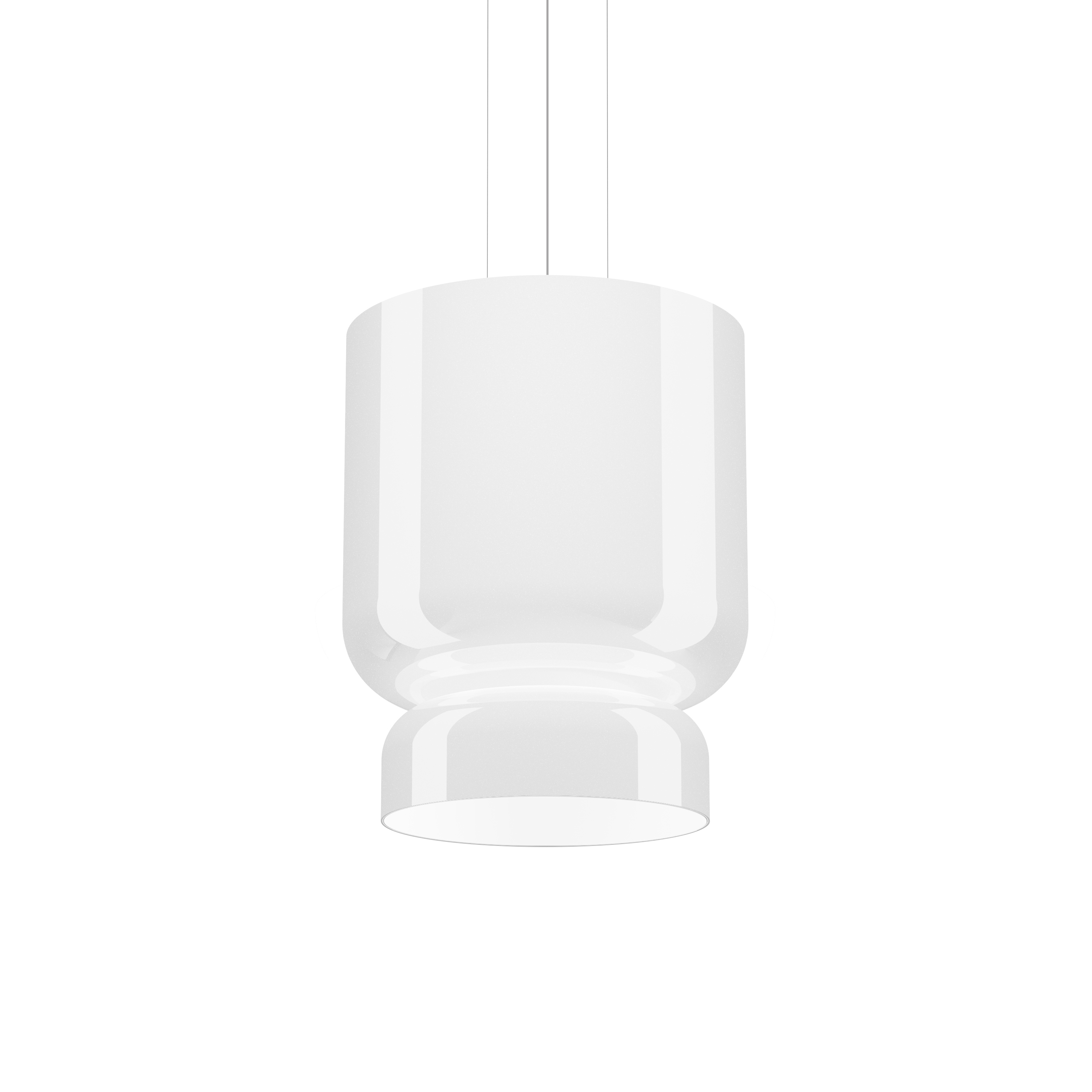 Mostrar el producto Totem Up and Down Light Opal Glass Shades (C/A) del fabricante Pablo