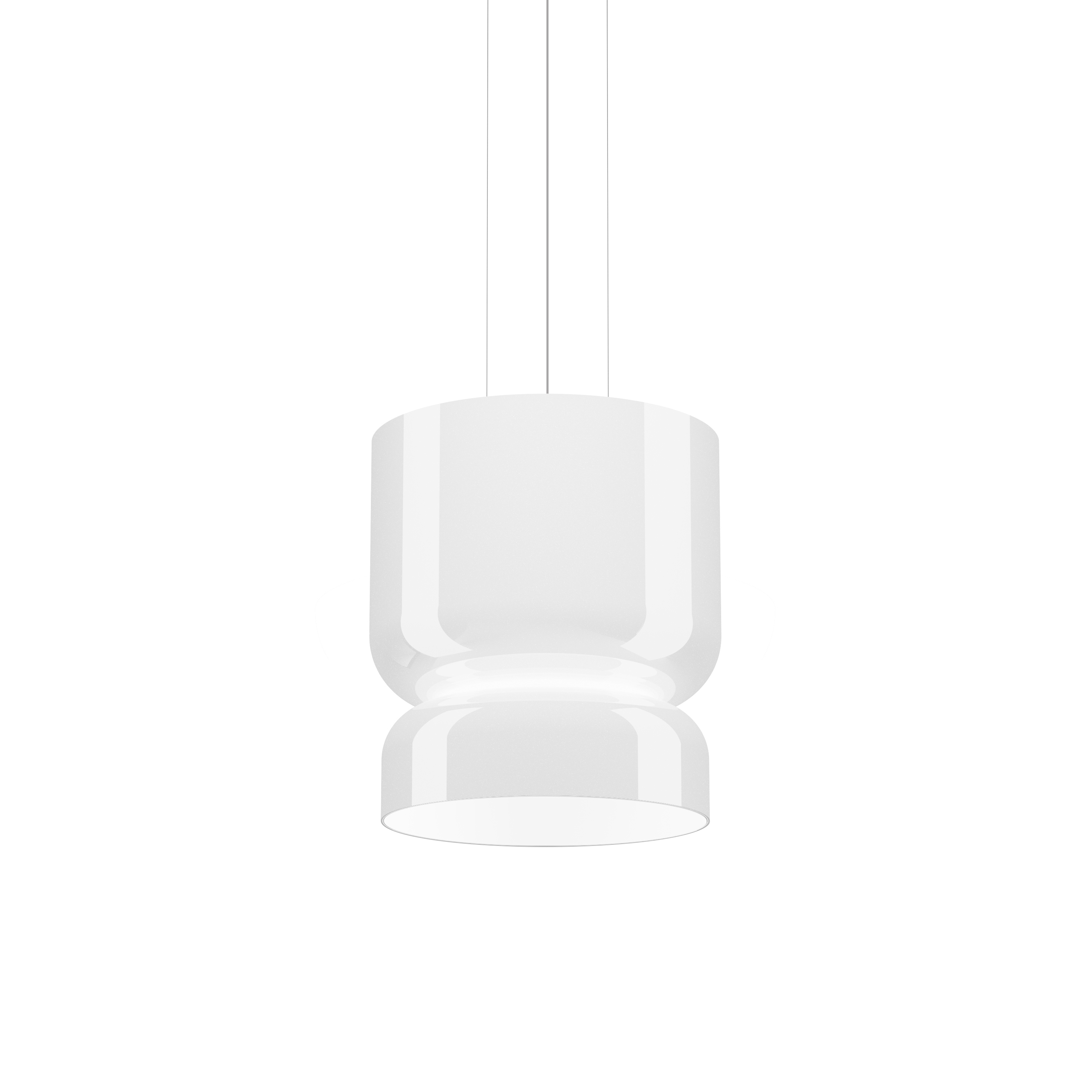 Mostra il prodotto Totem Up and Down Light Opal Glass Shades (C/B) del produttore Pablo