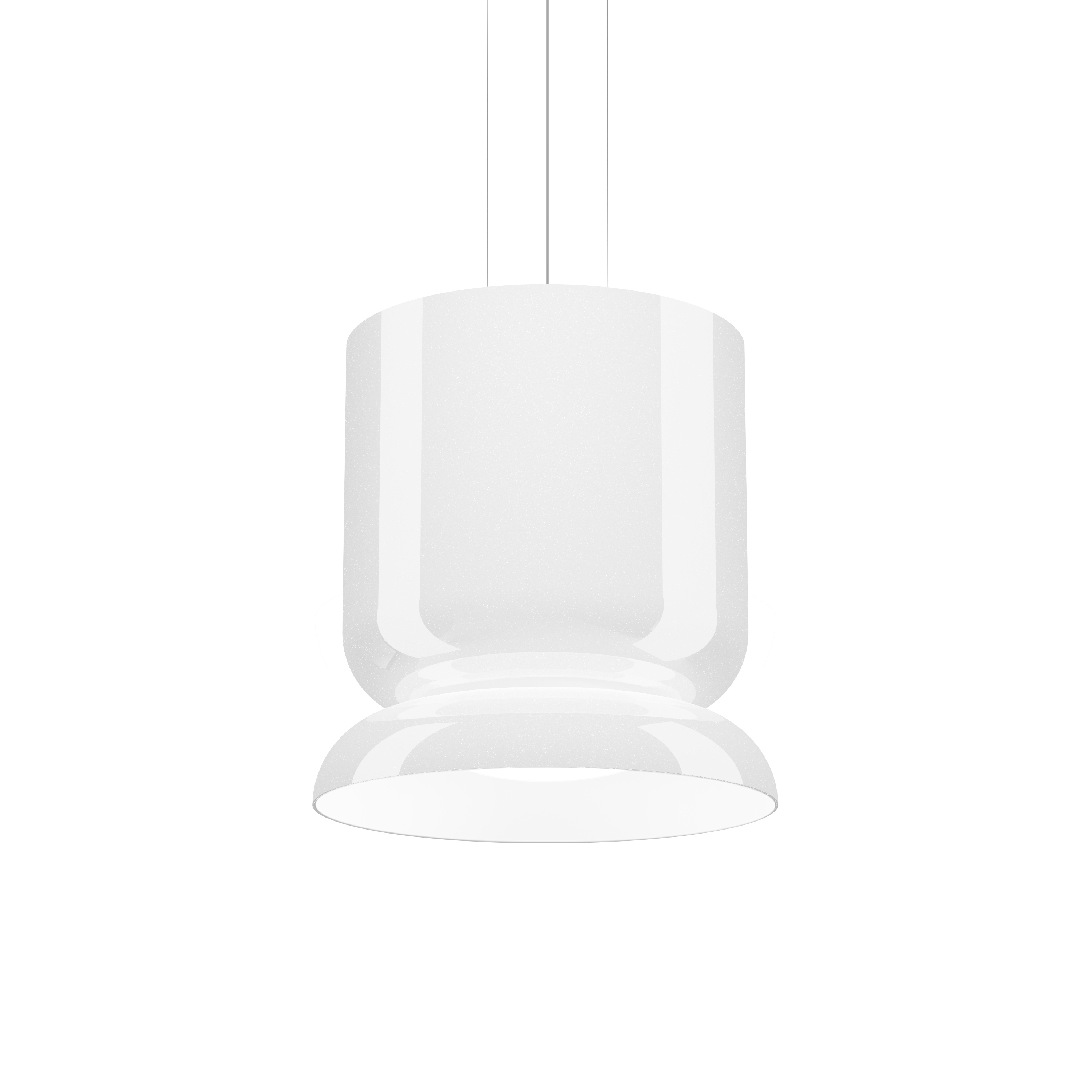 Mostrar el producto Totem Up and Down Light Opal Glass Shades (D/A) del fabricante Pablo
