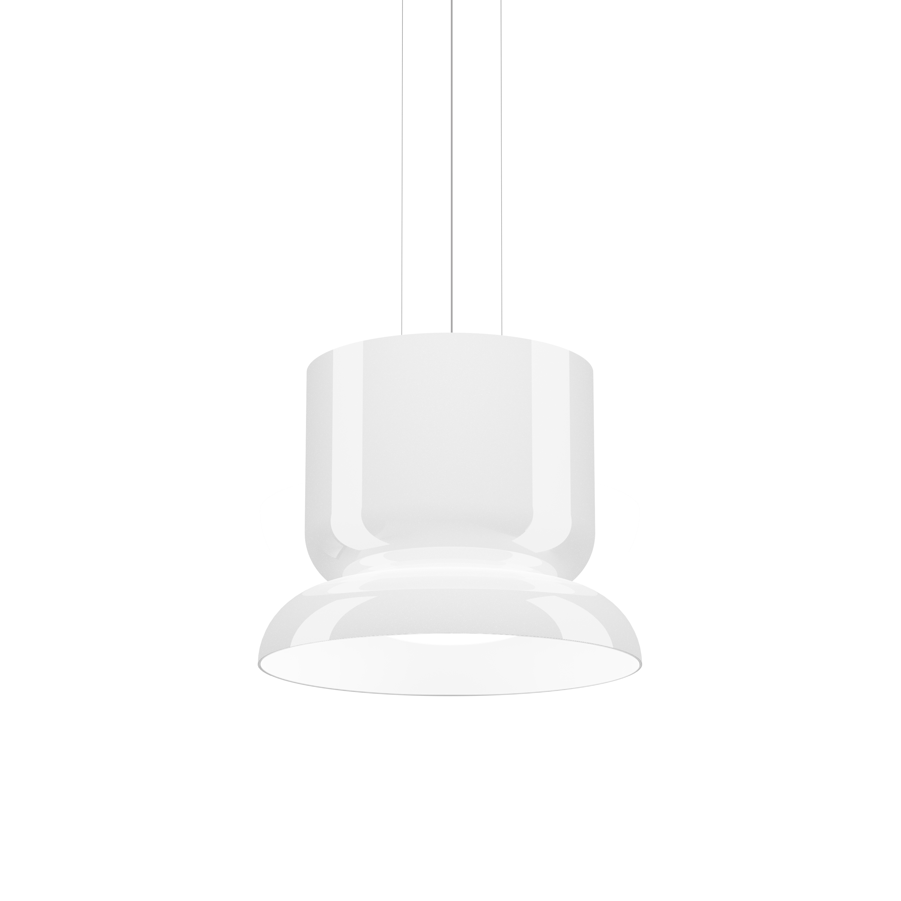 Display product Totem Up and Down Light Opal Glass Shades (D/B) from manufacturer Pablo
