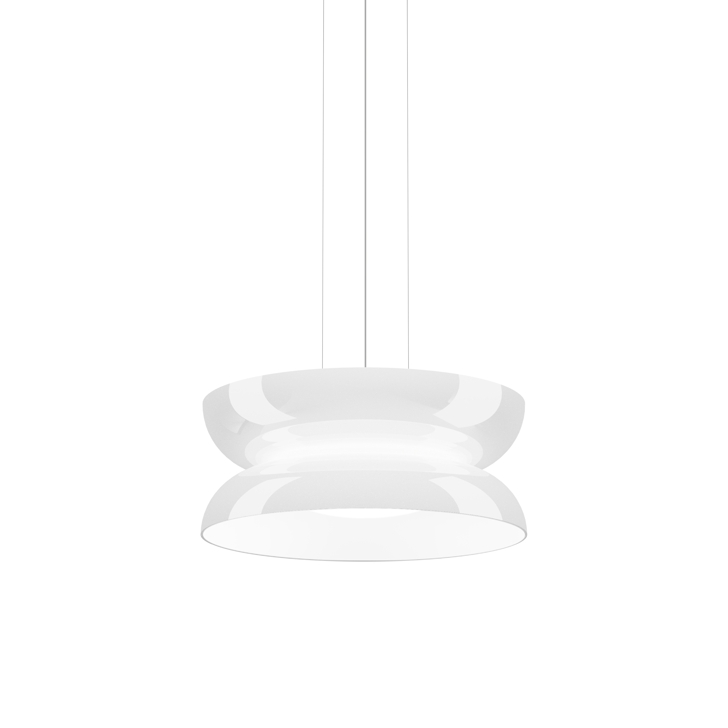 Display product Totem Up and Down Light Opal Glass Shades (D/D) from manufacturer Pablo