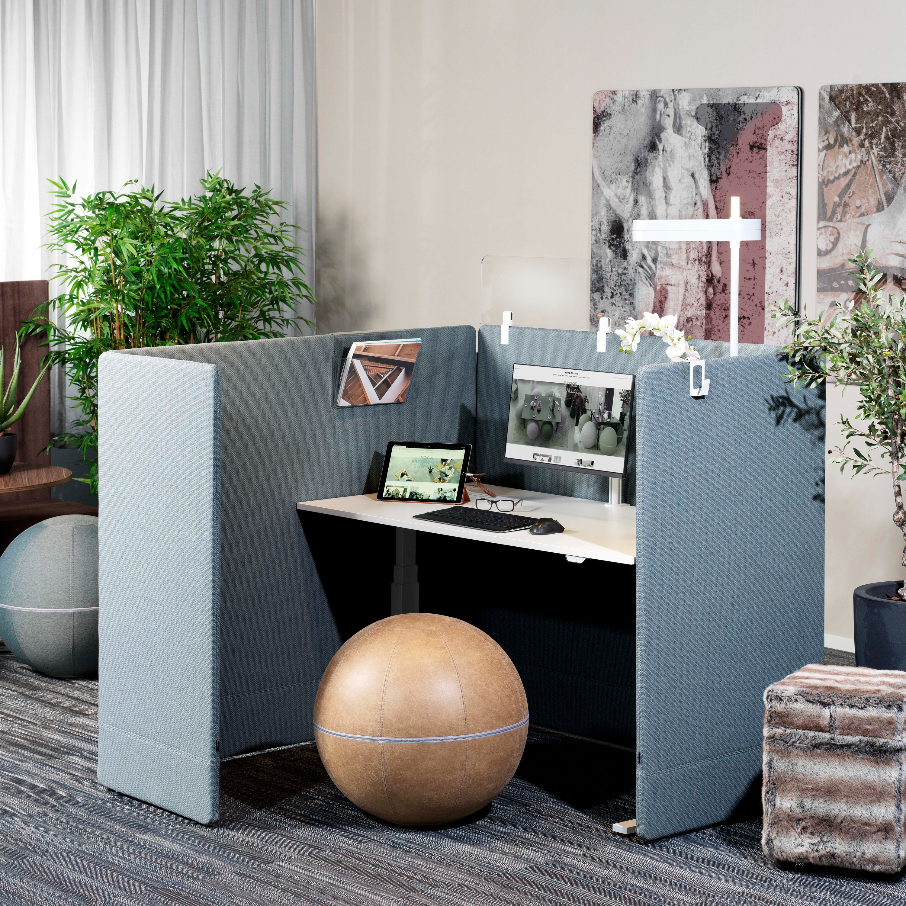 Display product ScreenIT A30 Floor Screen Booth from manufacturer Götessons