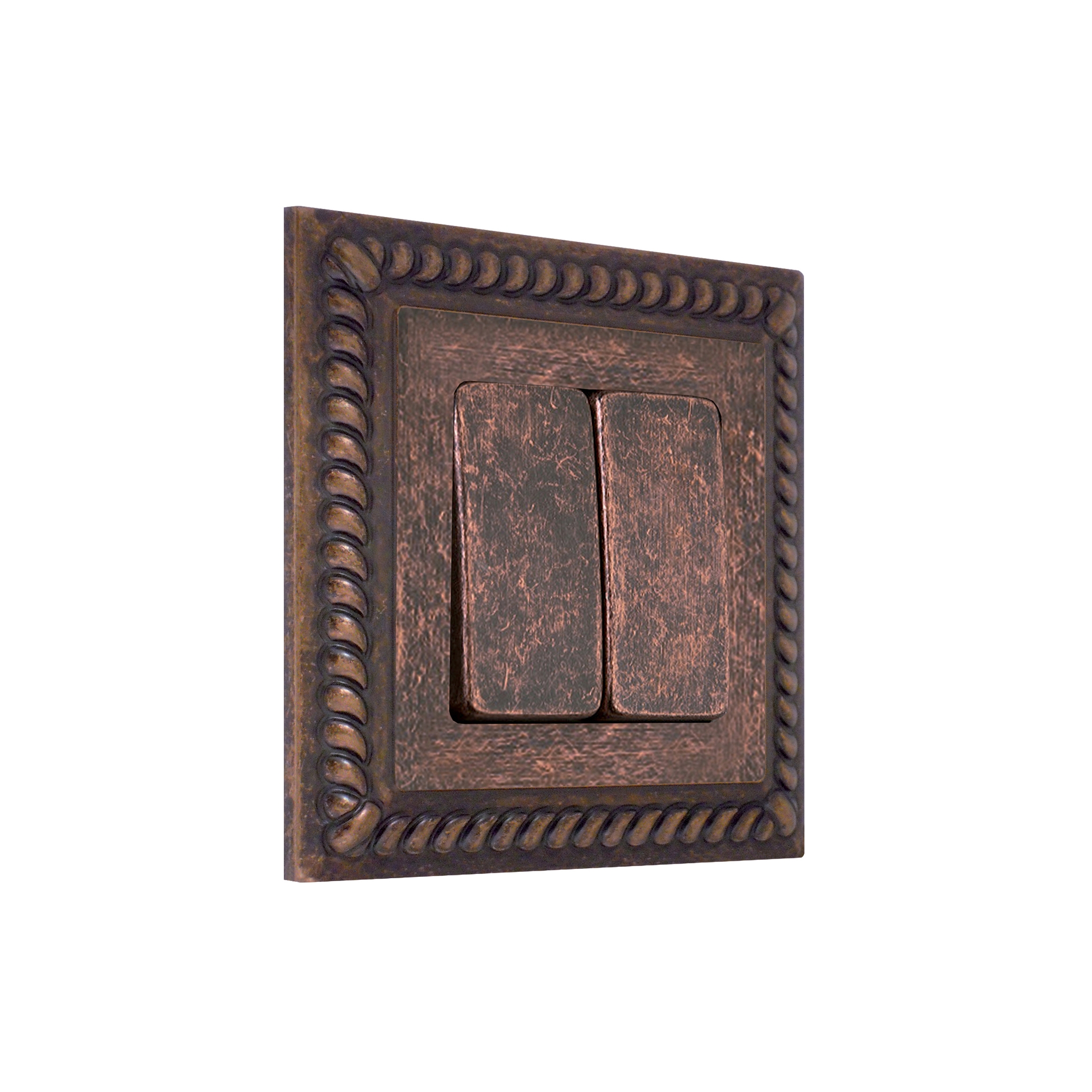 Display product Sevilla | Double Push-Button Switch from manufacturer FEDE