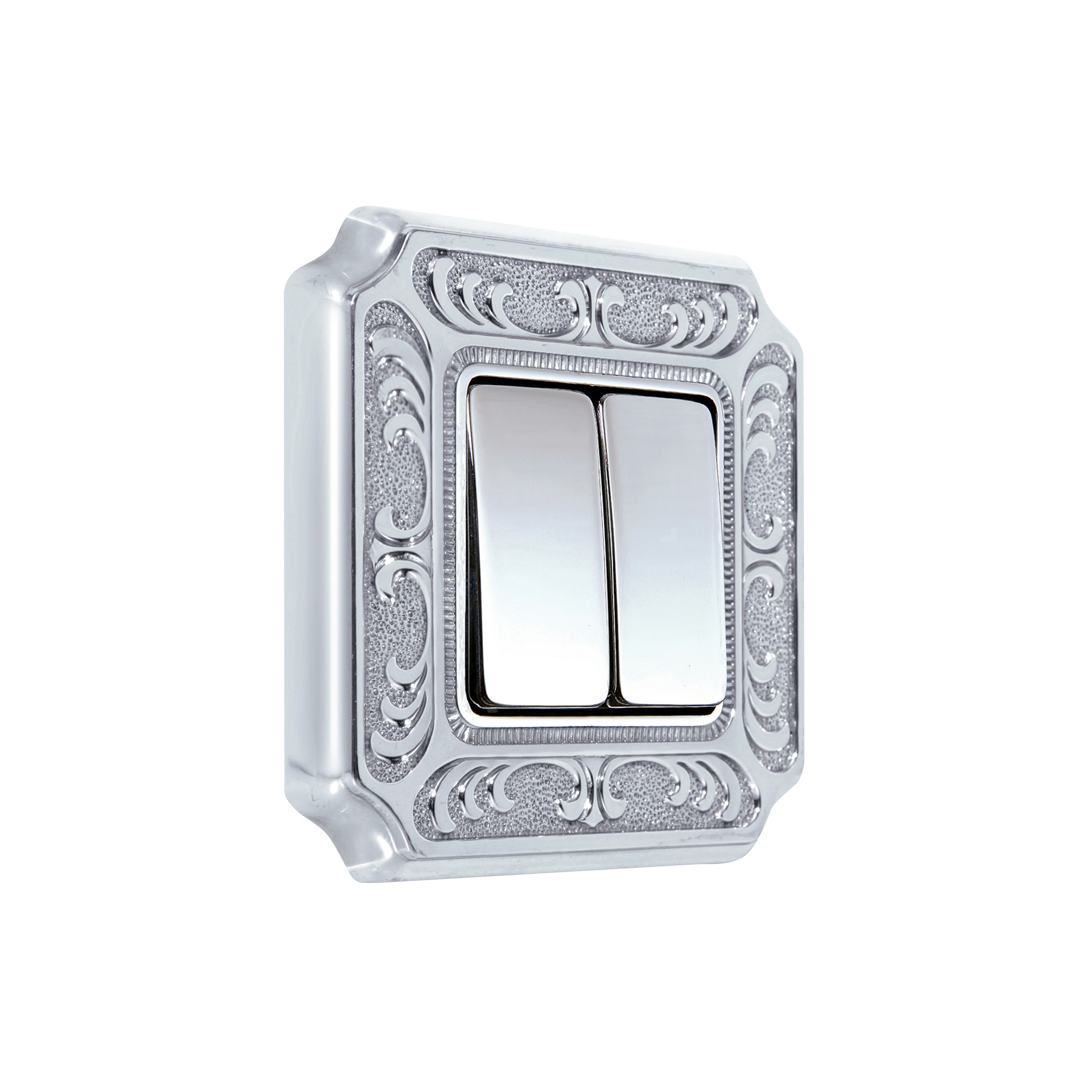 Display product Siena | Double Push-Button Switch from manufacturer FEDE