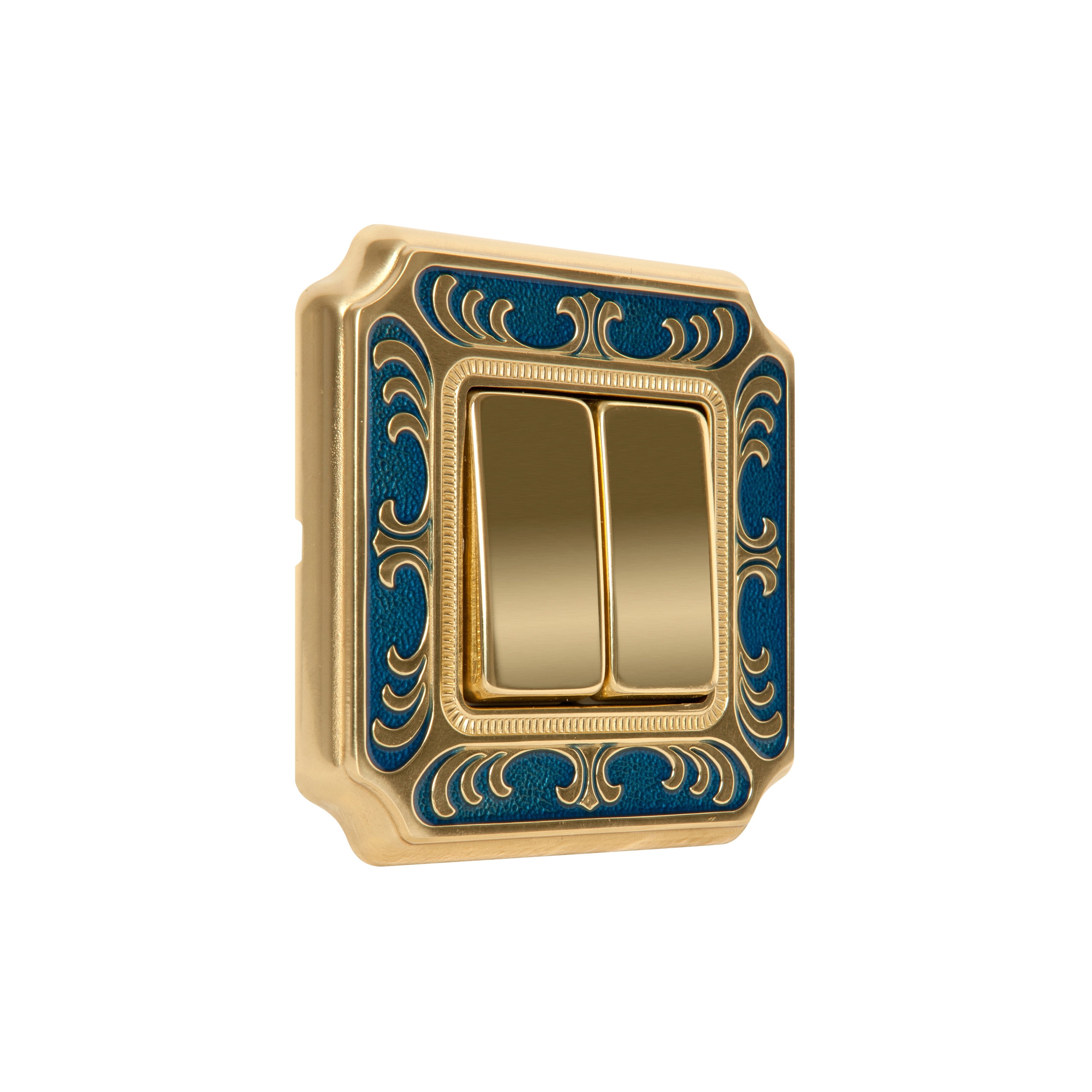 Mostrar el producto Siena | Interruptor Pulsador Doble del fabricante FEDE