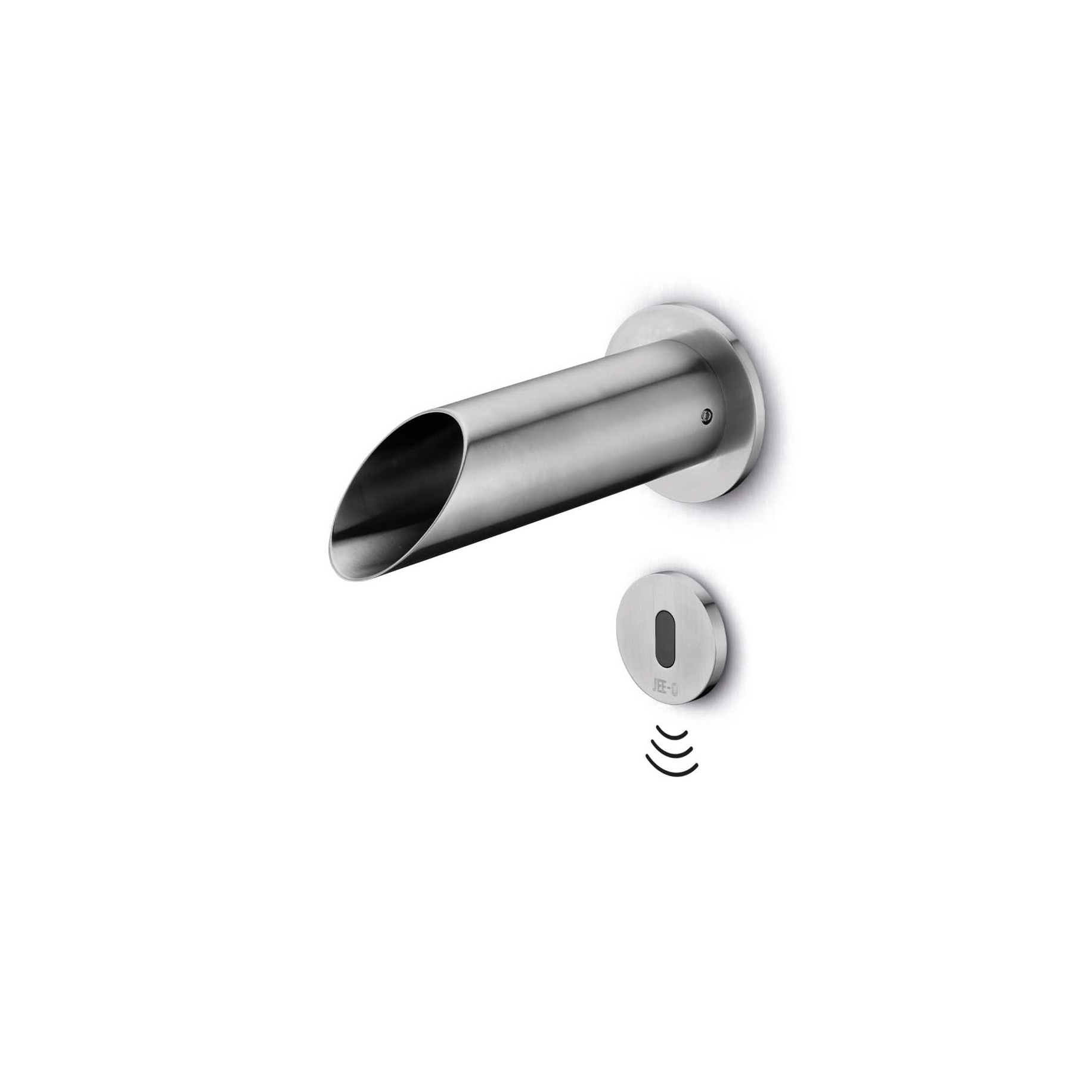 Display product JEE-O pure touchless wall basin tap from manufacturer JEE-O