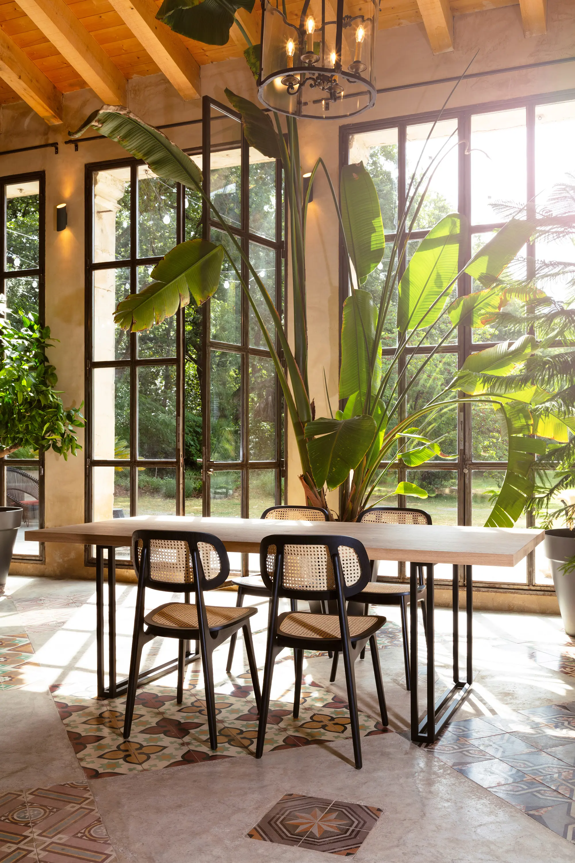 Vincent Sheppard - Achille dining table black A base