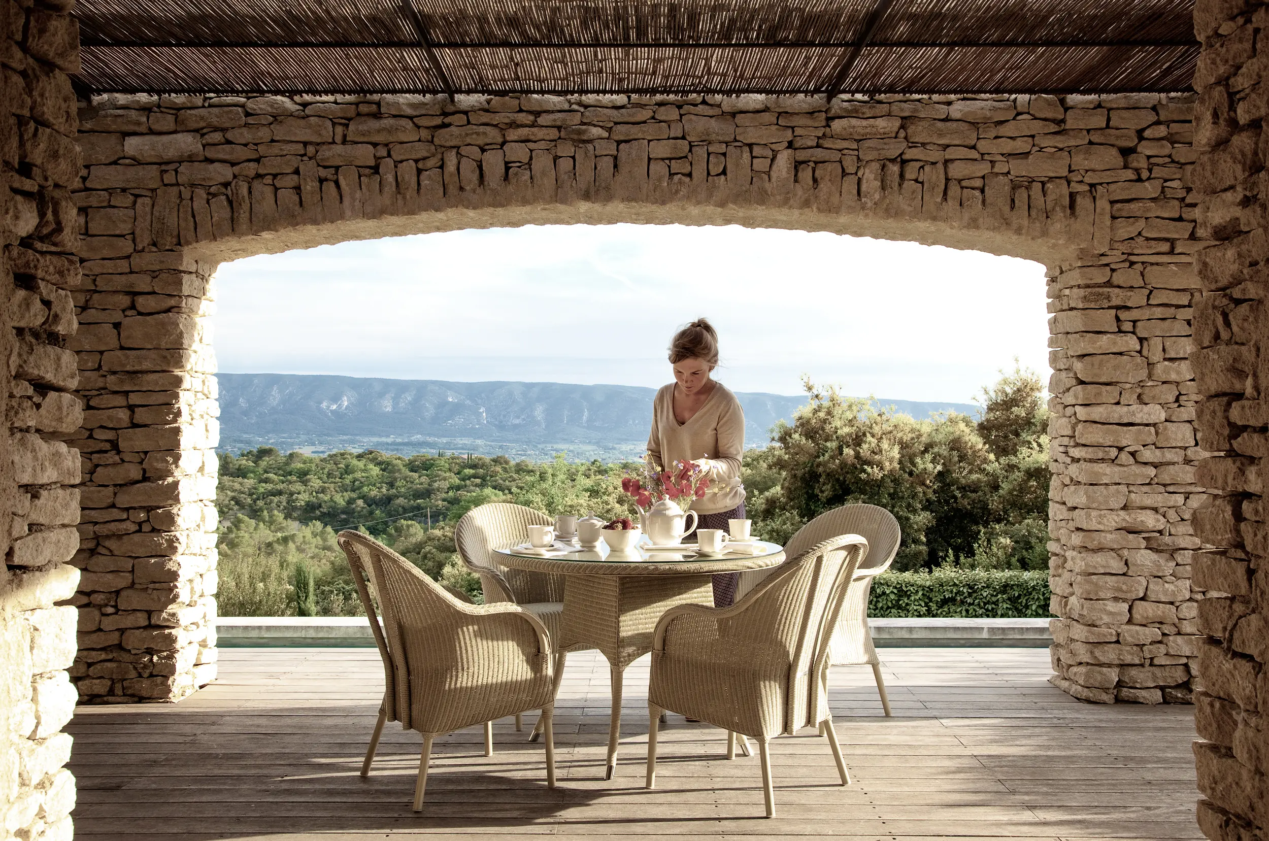 Vincent Sheppard - Outdoor Lloyd Loom Avignon side table