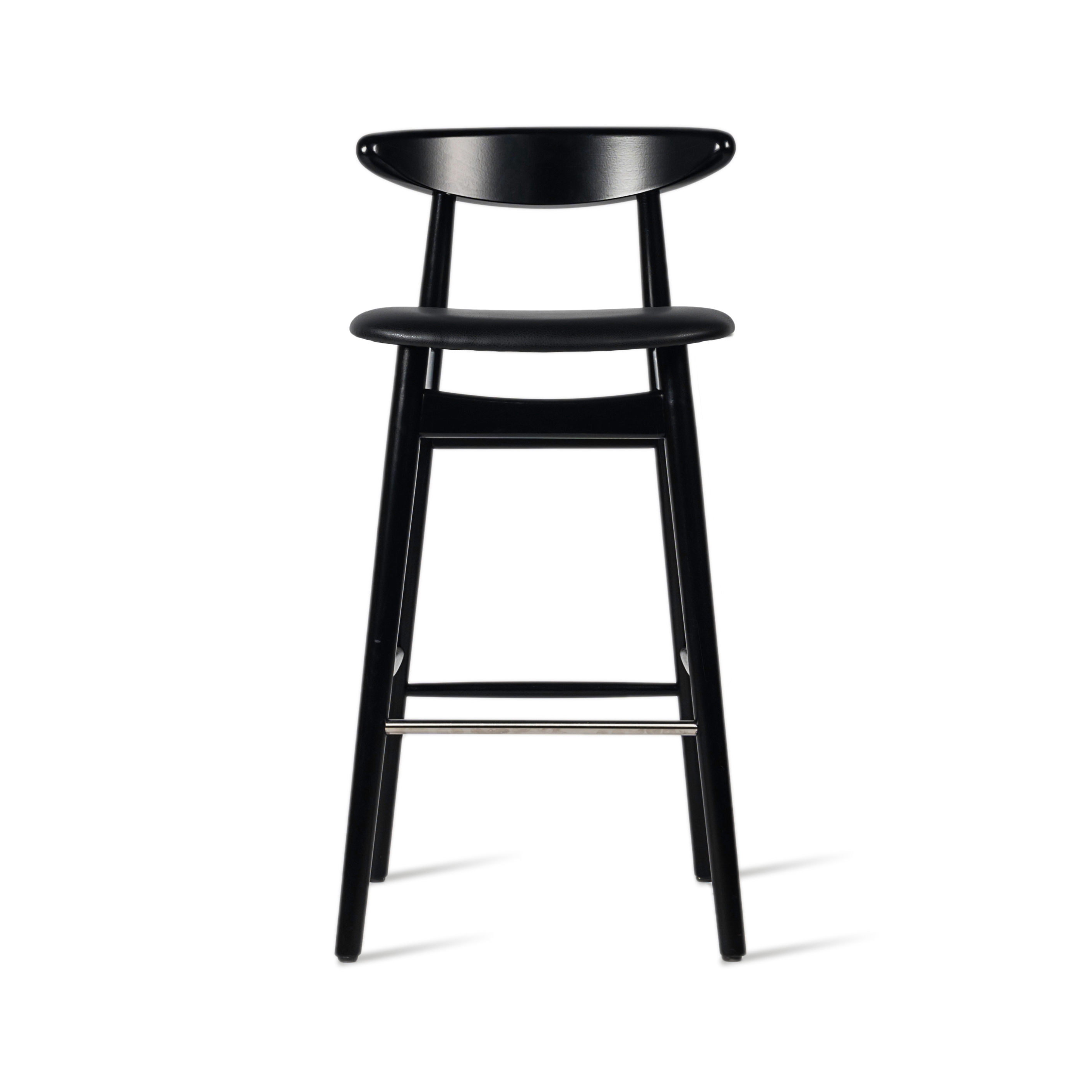 Display product Atelier N/7 Teo counter stool upholstered from manufacturer Vincent Sheppard