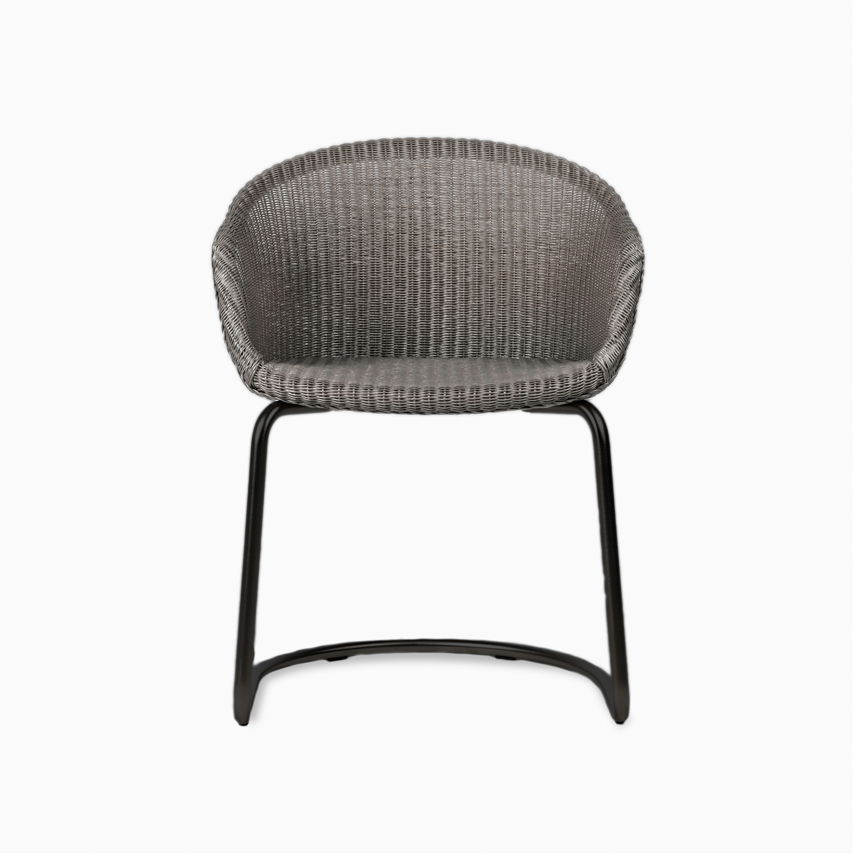 Afficher le produit Avril dining chair black cantilever base du fabricant Vincent Sheppard