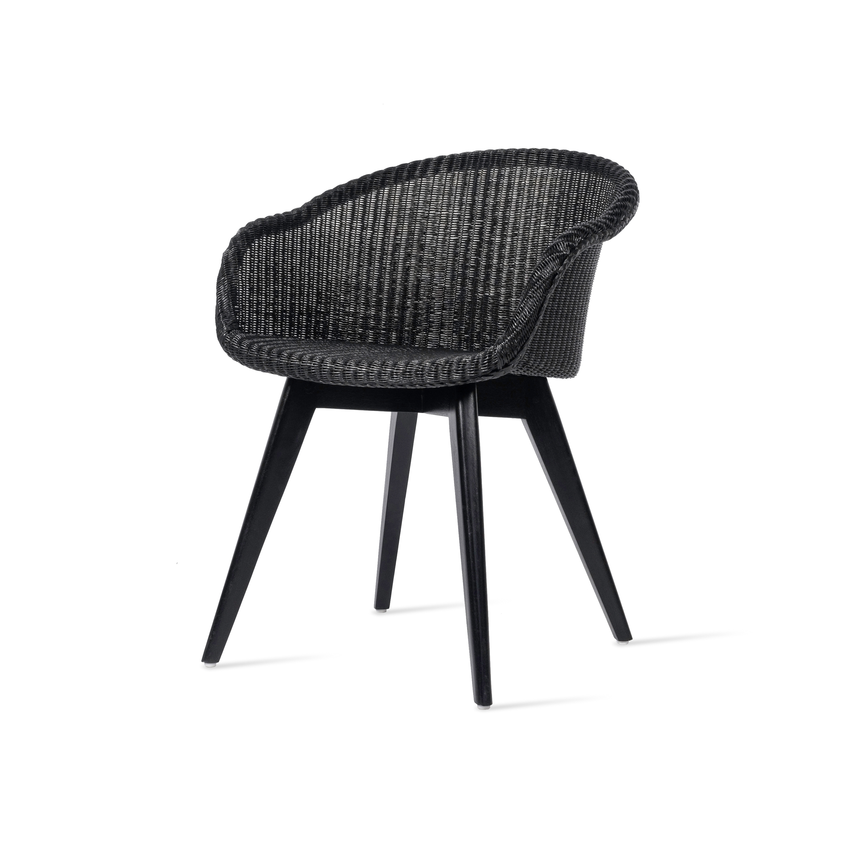 Mostra il prodotto Avril dining chair black wood base del produttore Vincent Sheppard