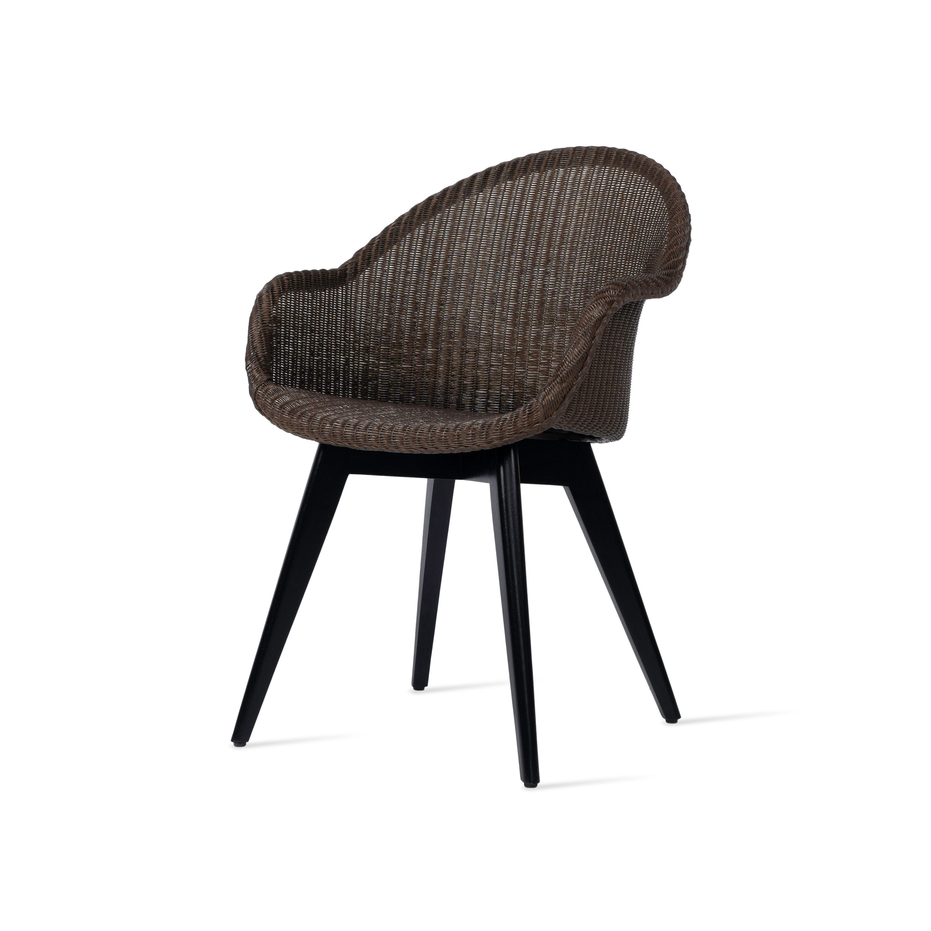 Avril HB dining chair black wood base