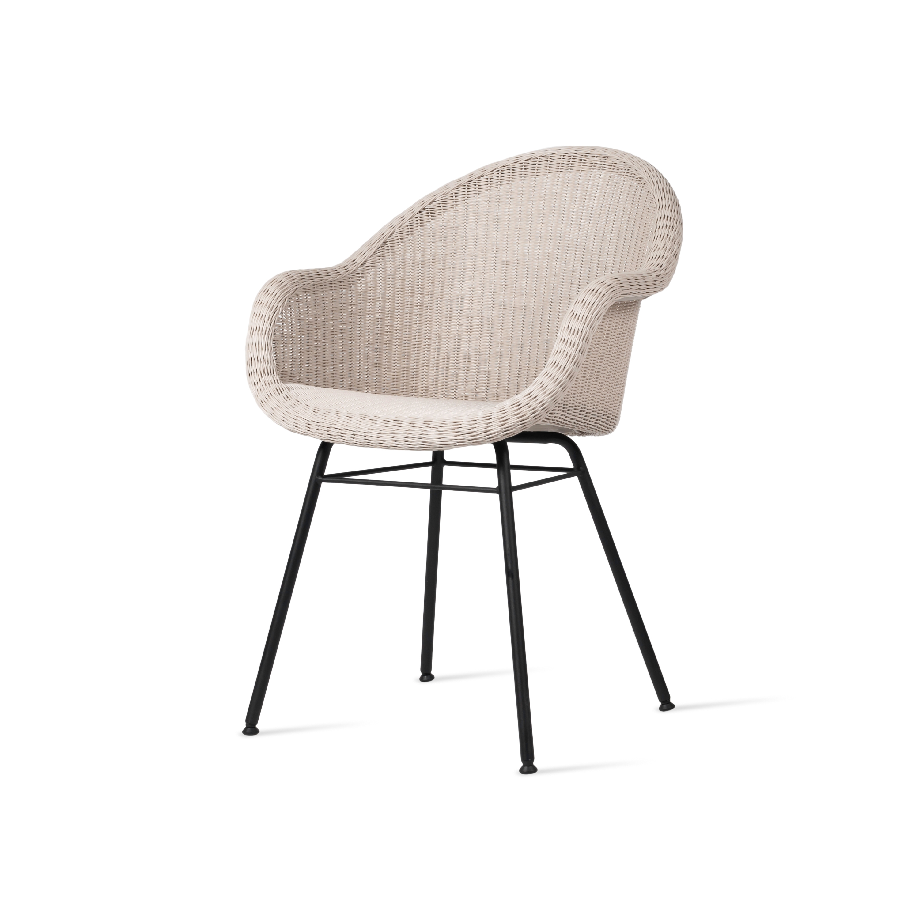 Edgard dining chair steel a base