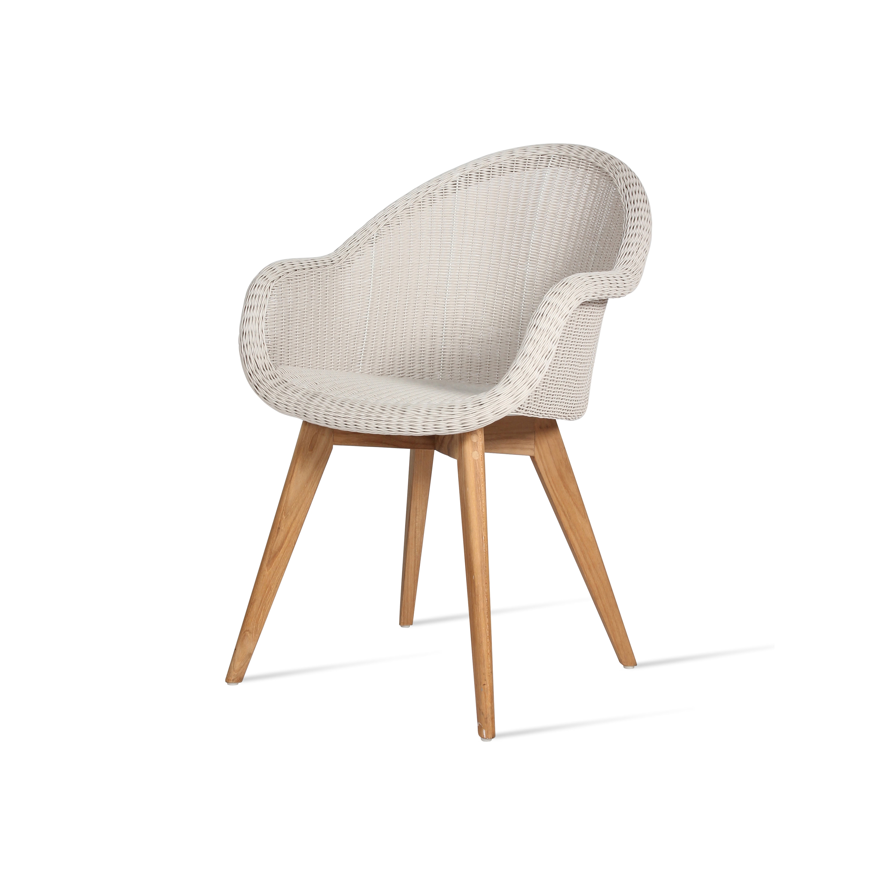 Edgard dining chair teak base