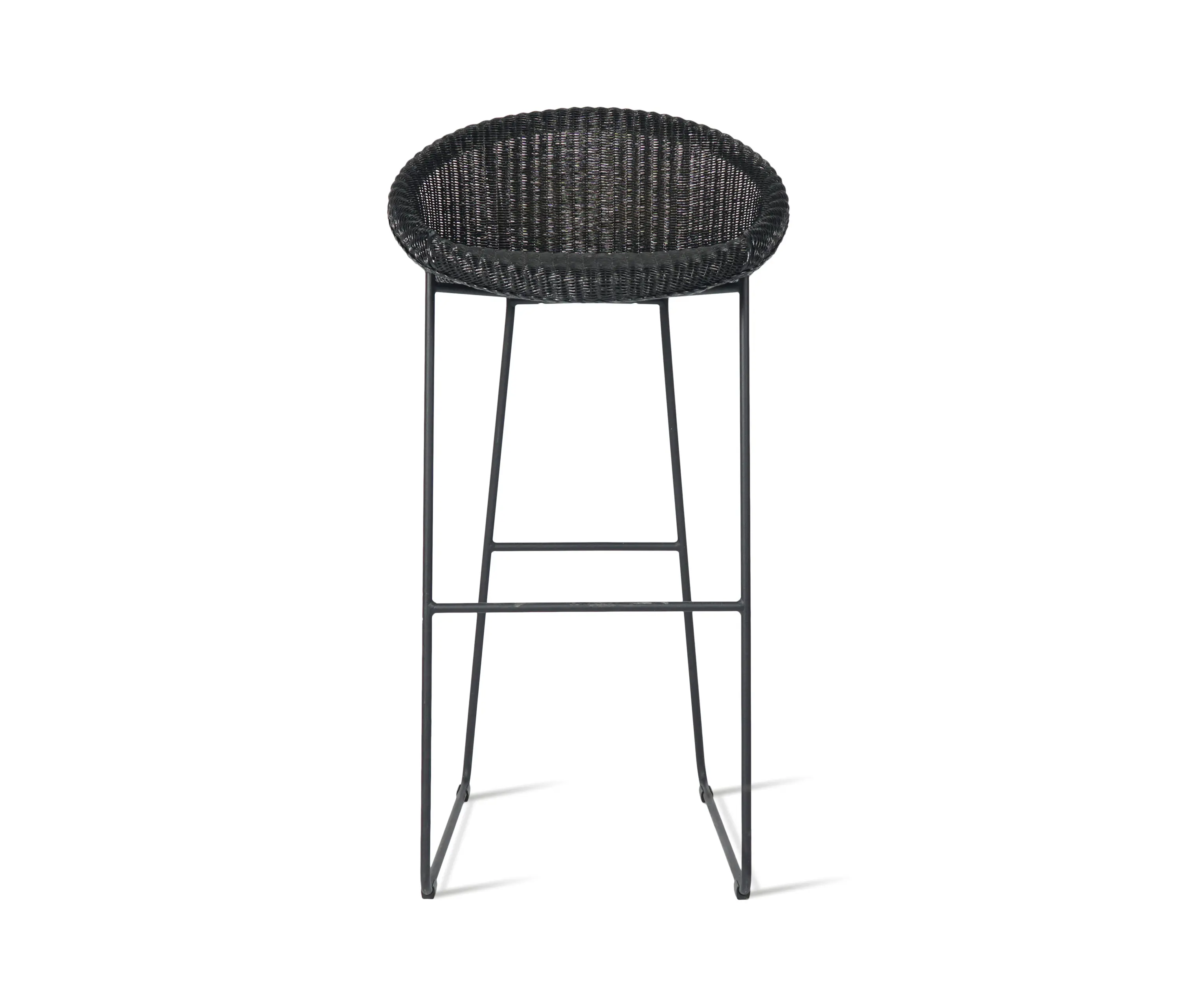 Vincent Sheppard - Joe bar stool black sled base
