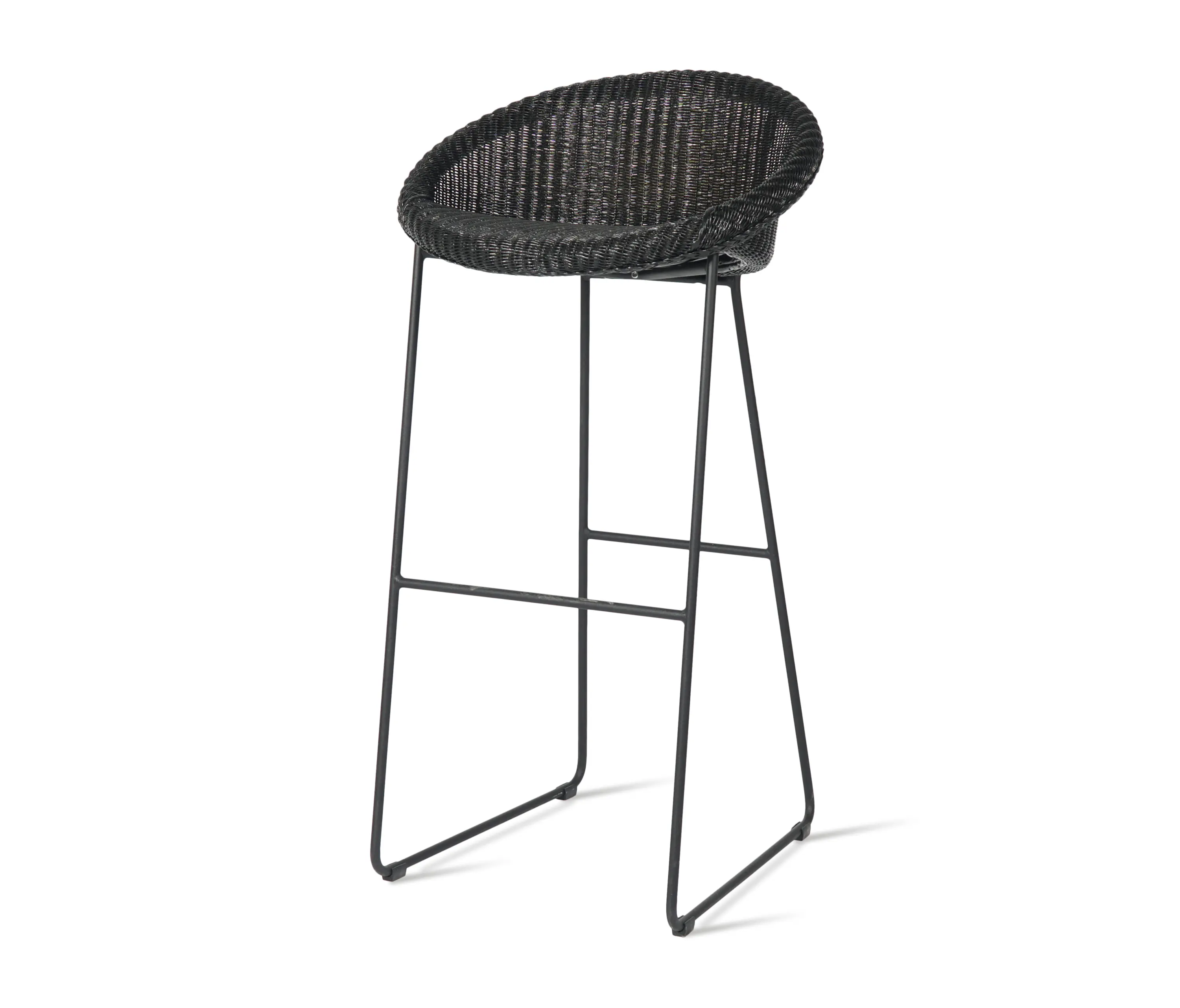 Vincent Sheppard - Joe bar stool black sled base