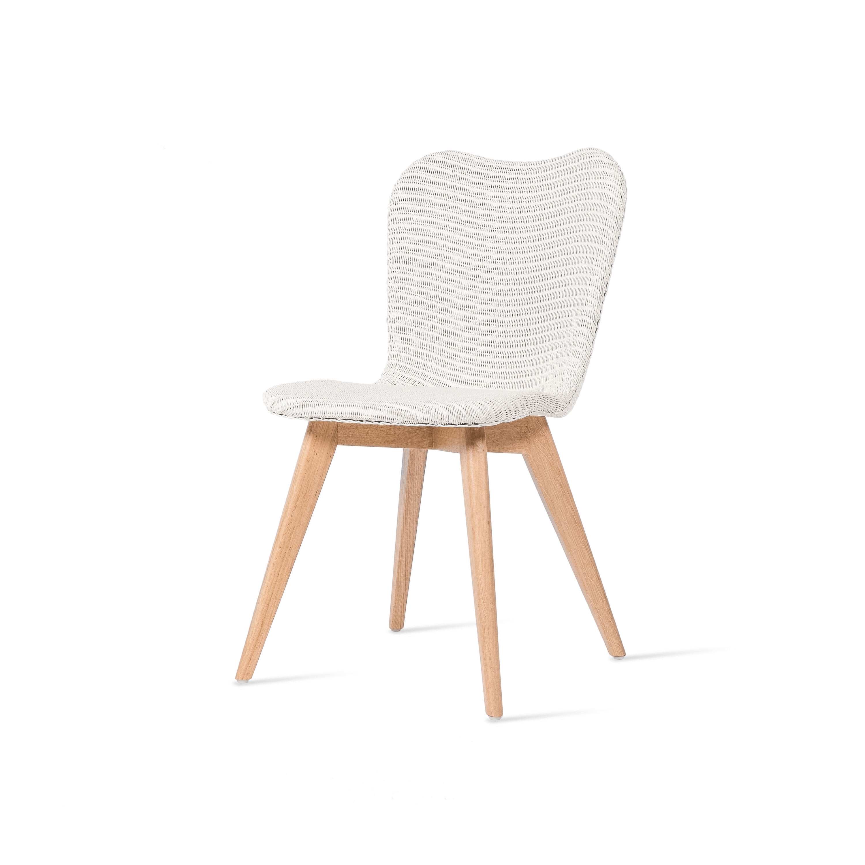 Lily dining chair oak base