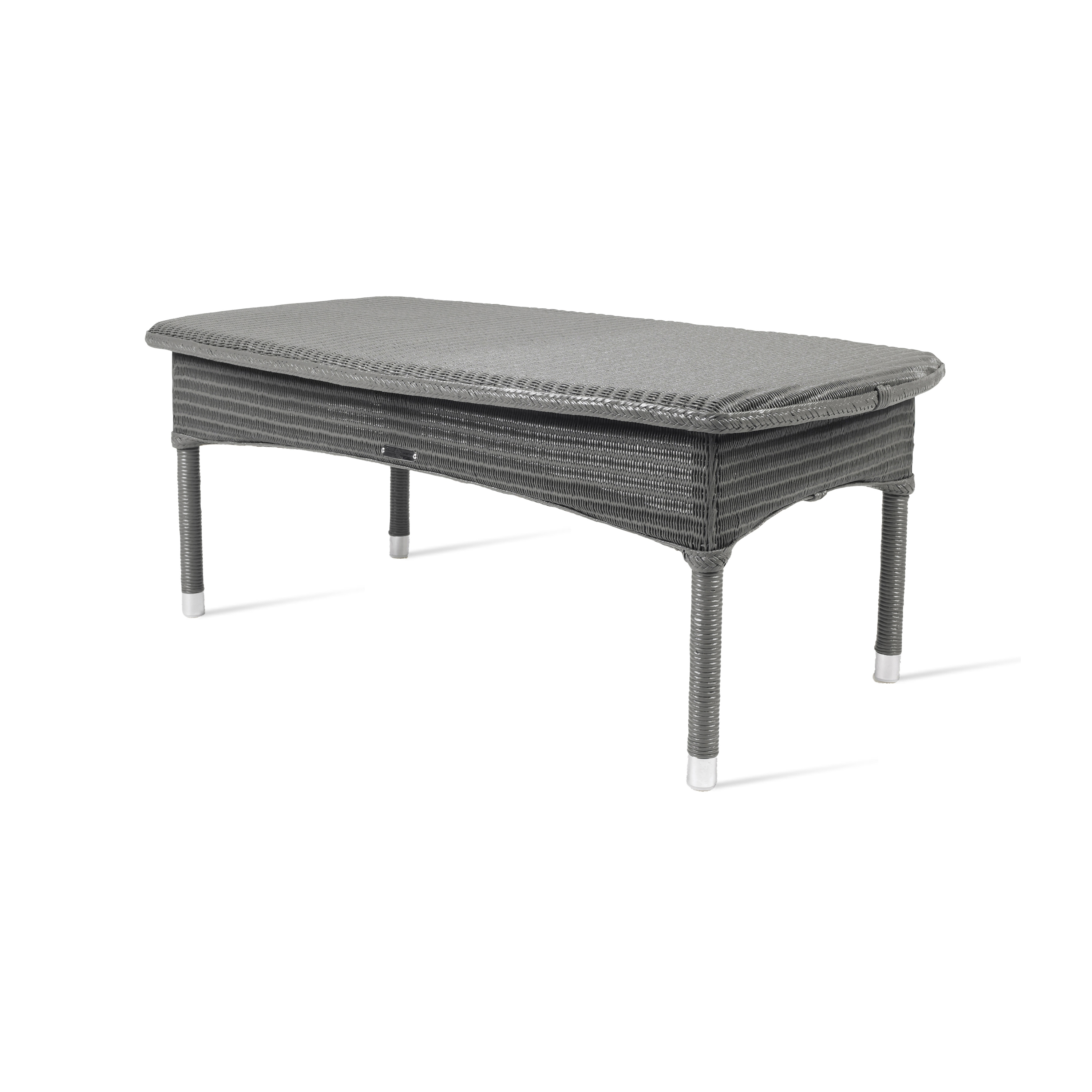 Display product Outdoor Lloyd Loom Dovile coffee table from manufacturer Vincent Sheppard