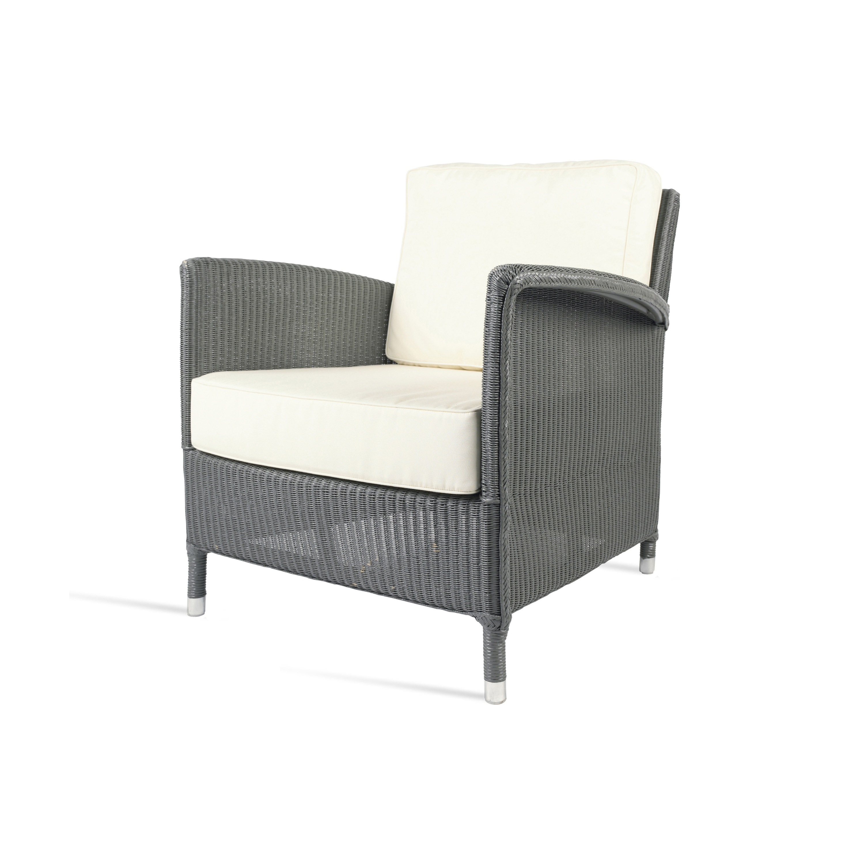 Display product Outdoor Lloyd Loom Dovile lounge chair from manufacturer Vincent Sheppard