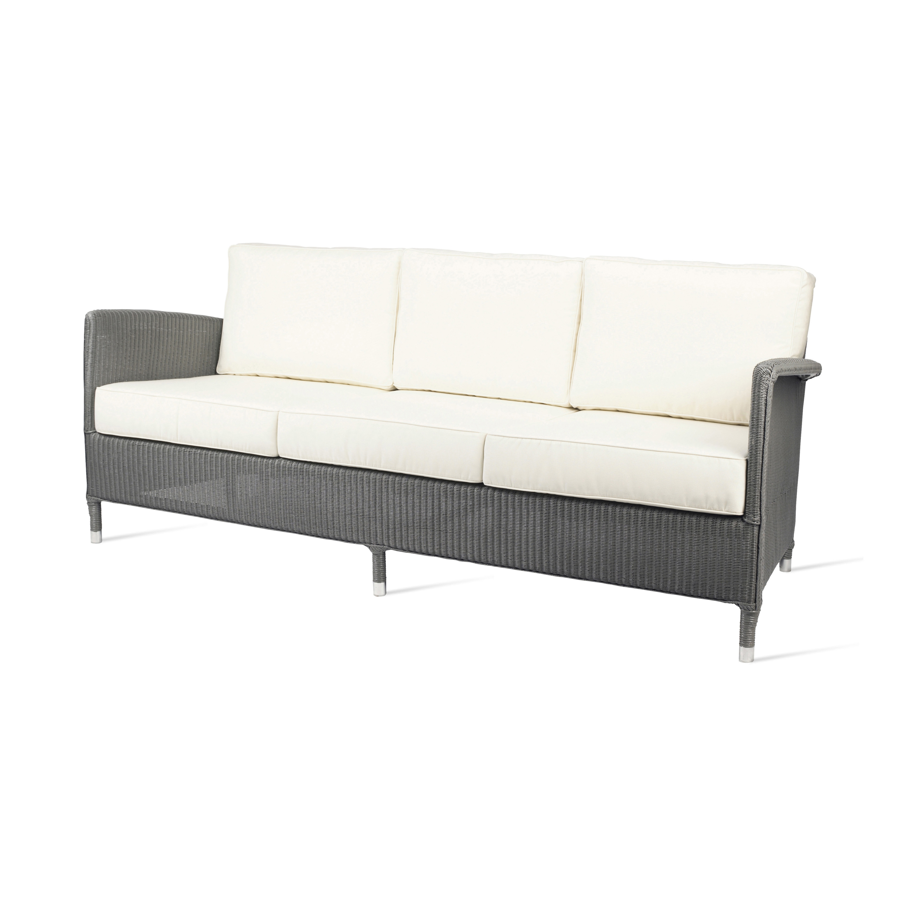 Display product Outdoor Lloyd Loom Dovile lounge sofa 3S from manufacturer Vincent Sheppard