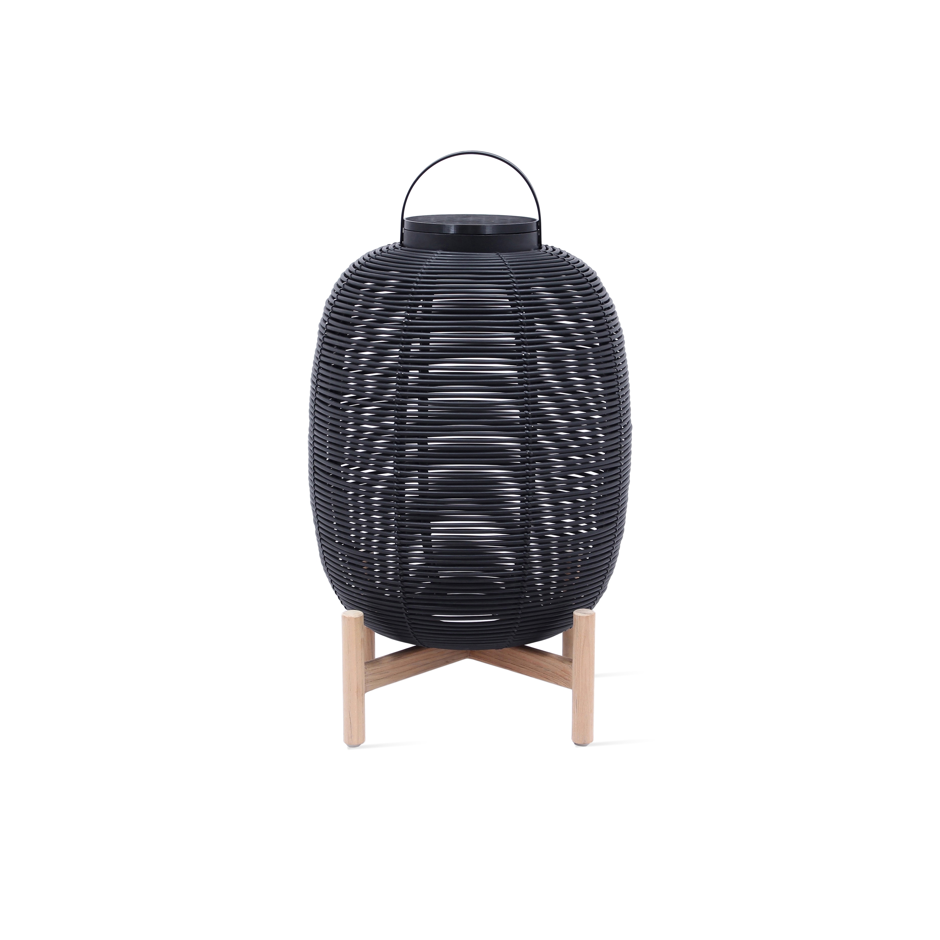 Display product Tika lantern teak base from manufacturer Vincent Sheppard