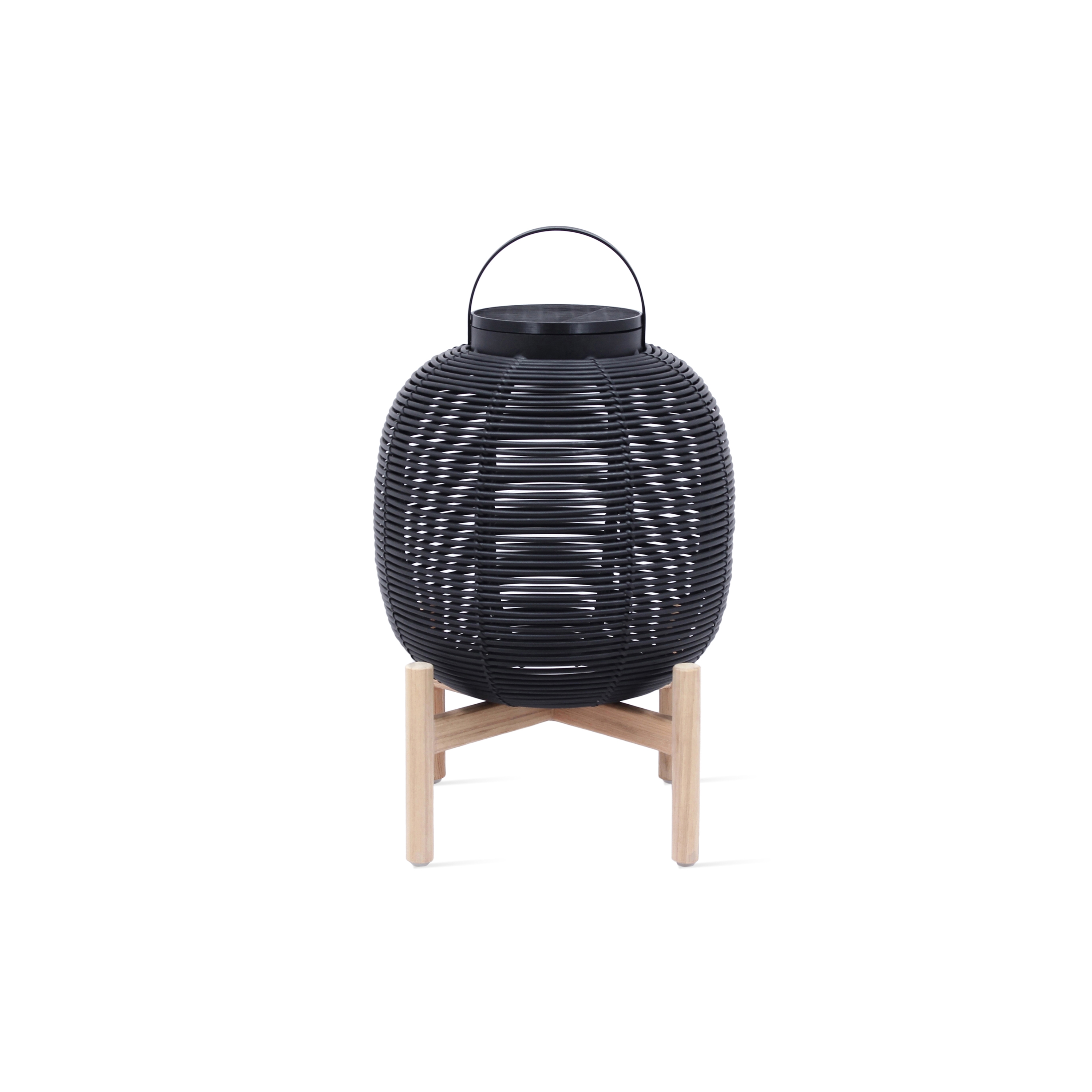 Display product Tika lantern teak base from manufacturer Vincent Sheppard