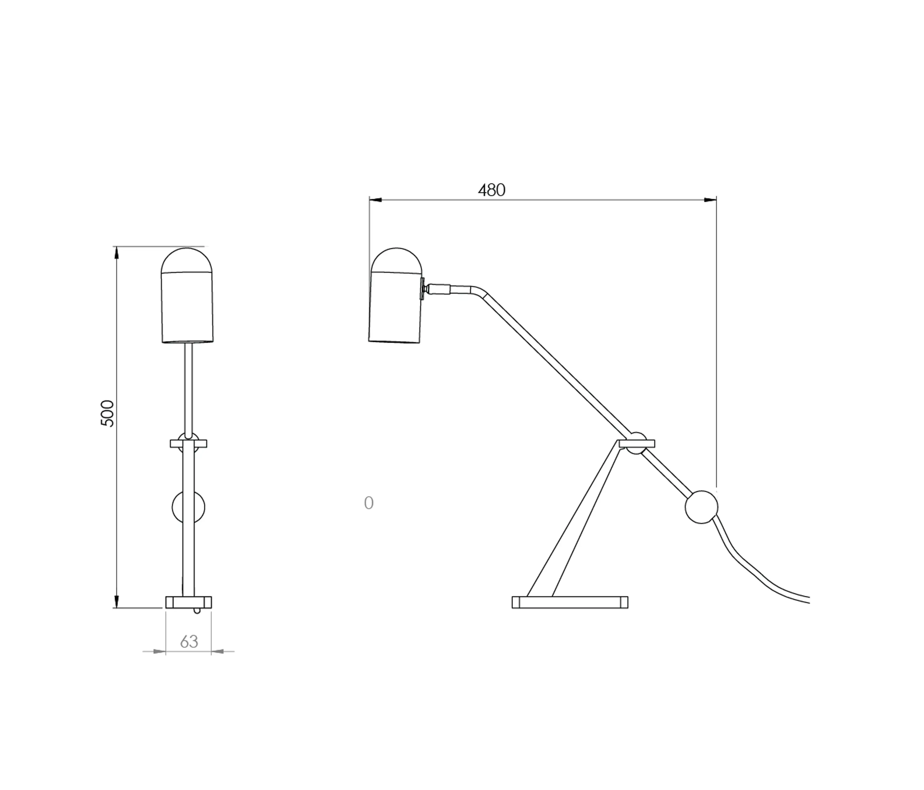 Bert Frank - Stasis Table Light