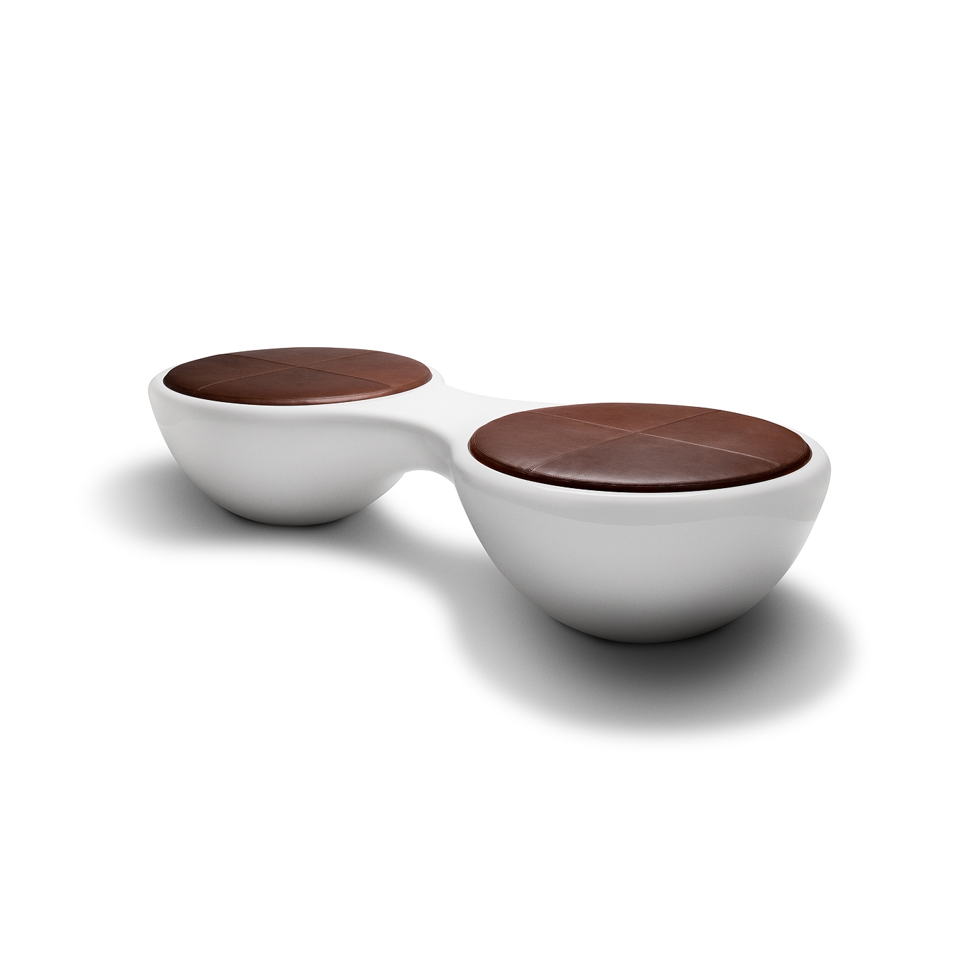 Produkt Union Bench Leather 2 Seater des Herstellers Jangir Maddadi Design Bureau anzeigen