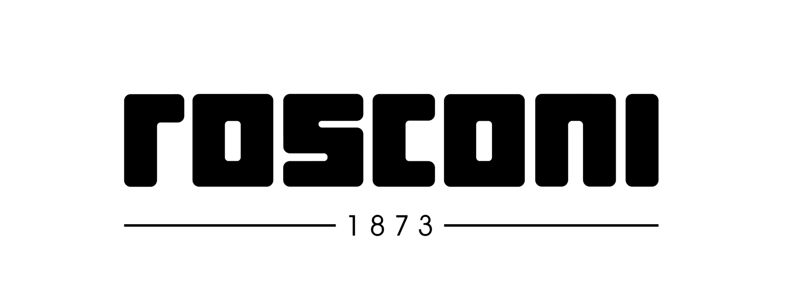 Logo for manufacturer rosconi